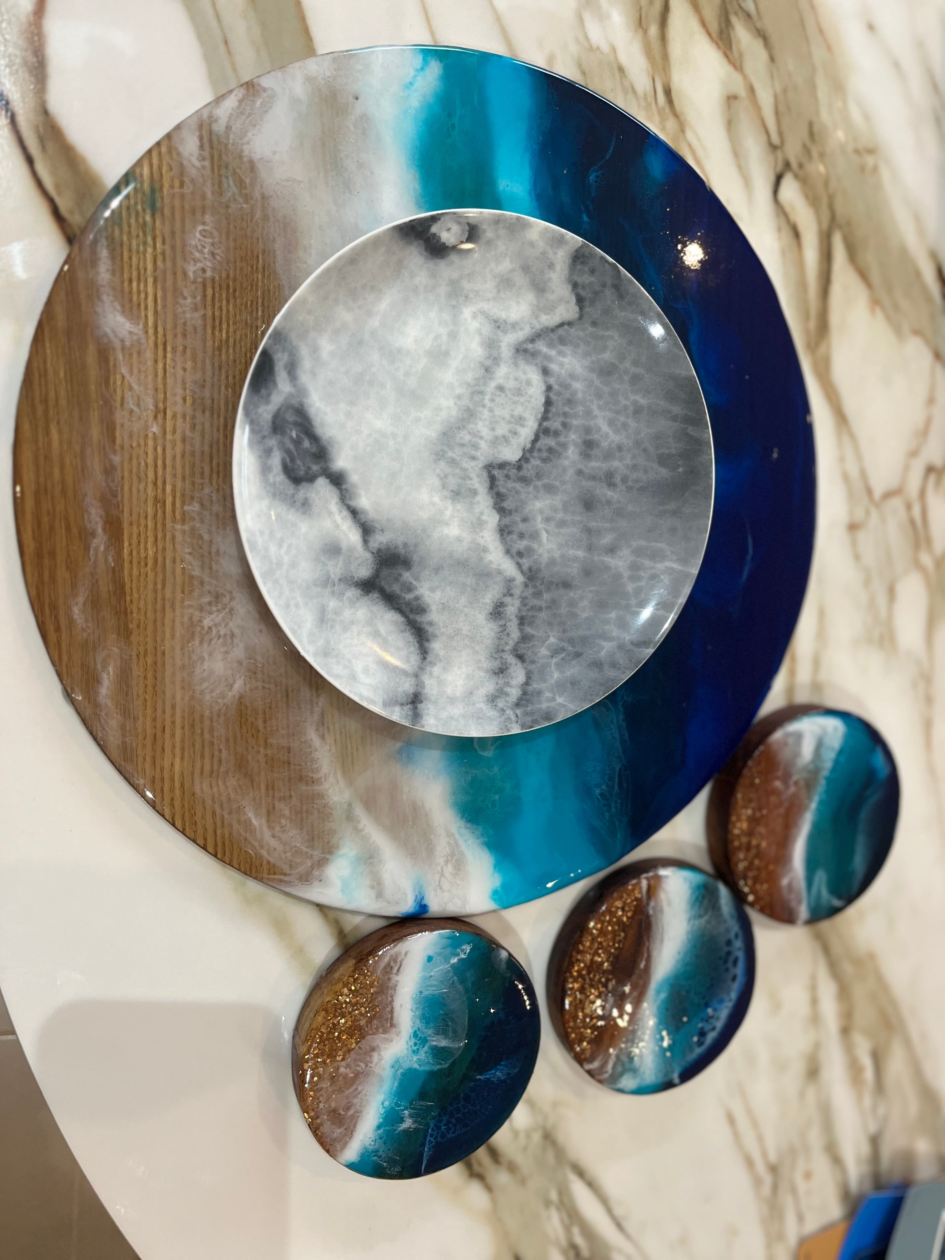 Beach | Placemats | home decor | homewares | waves | Gift ideas | Christmas gift |