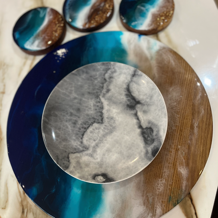 Beach | Placemats | home decor | homewares | waves | Gift ideas | Christmas gift |