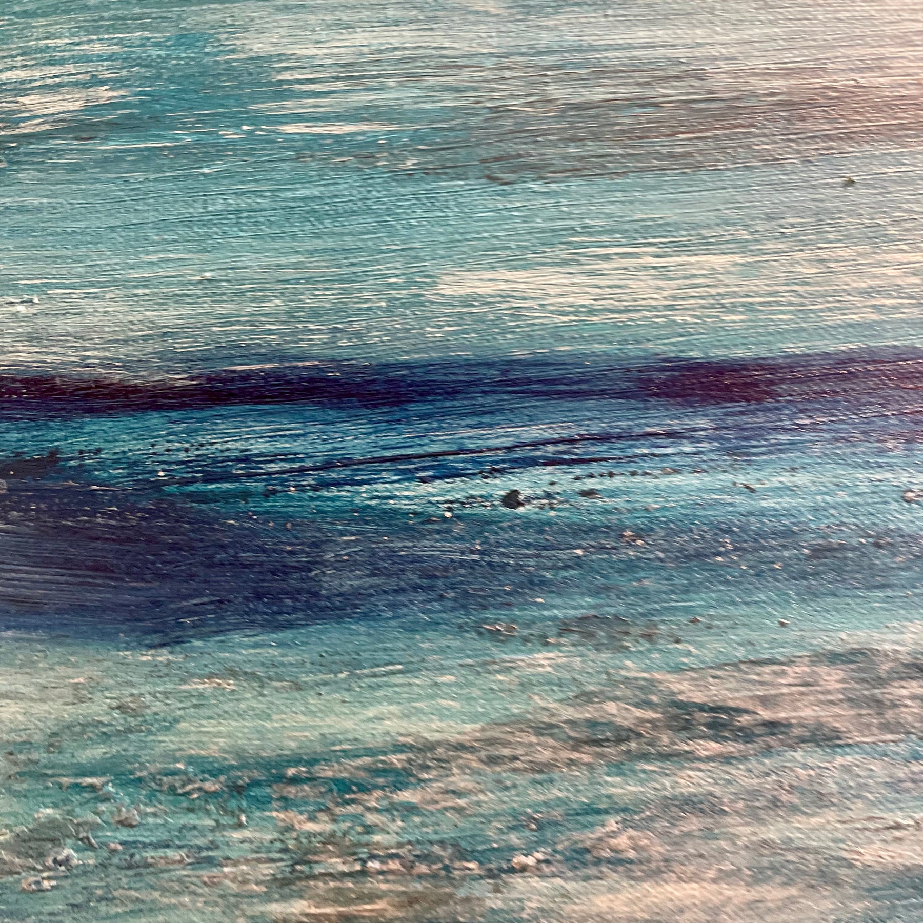 Drifting Shores - Original Textured Acrylic