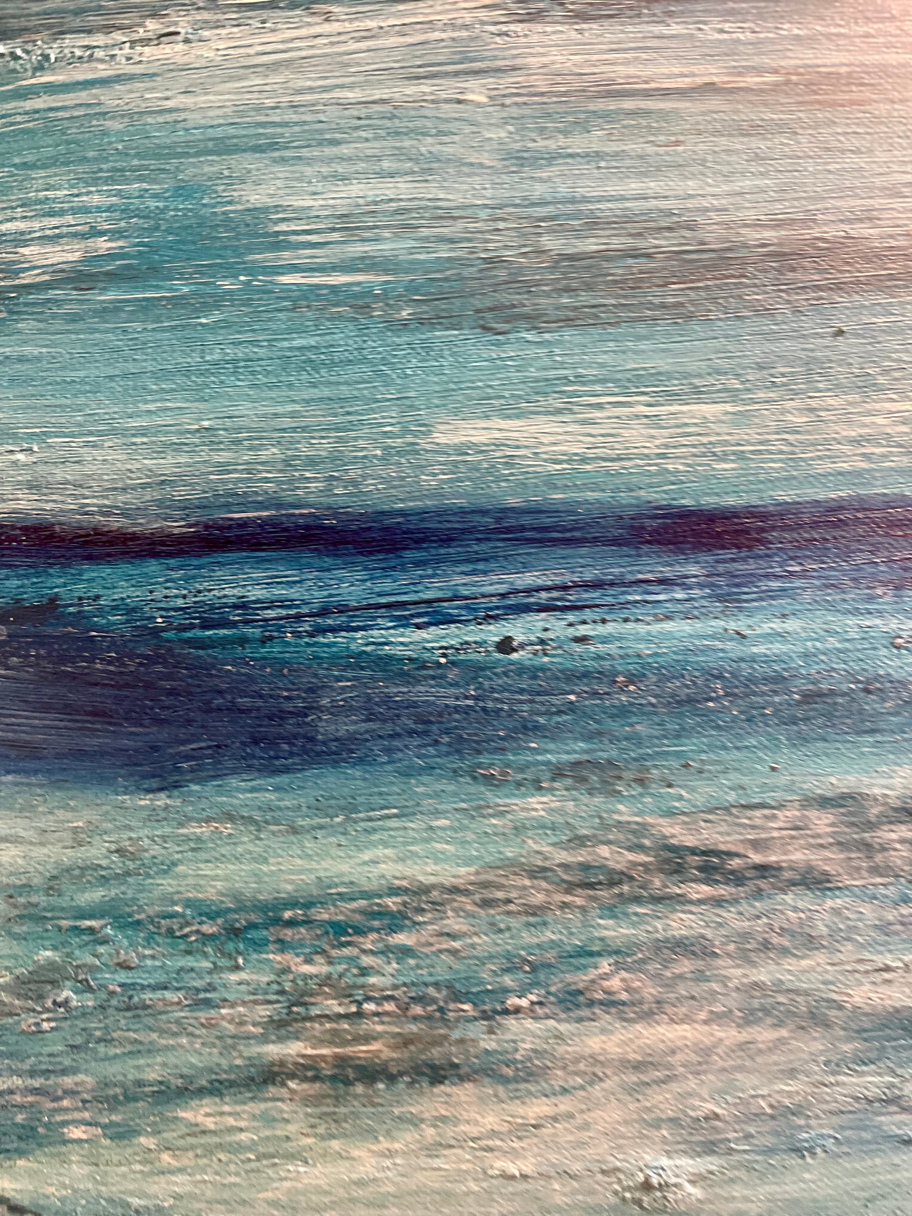 Drifting Shores - Original Textured Acrylic