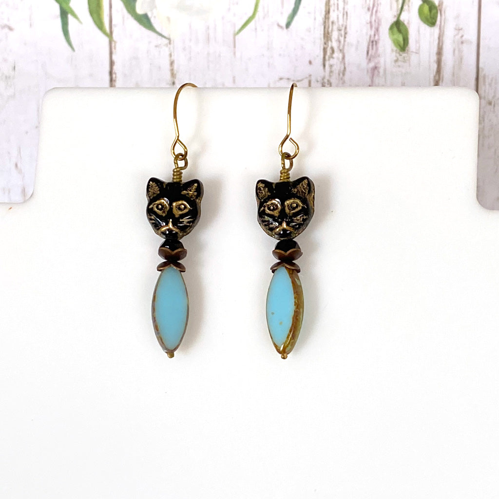 Cat Earrings