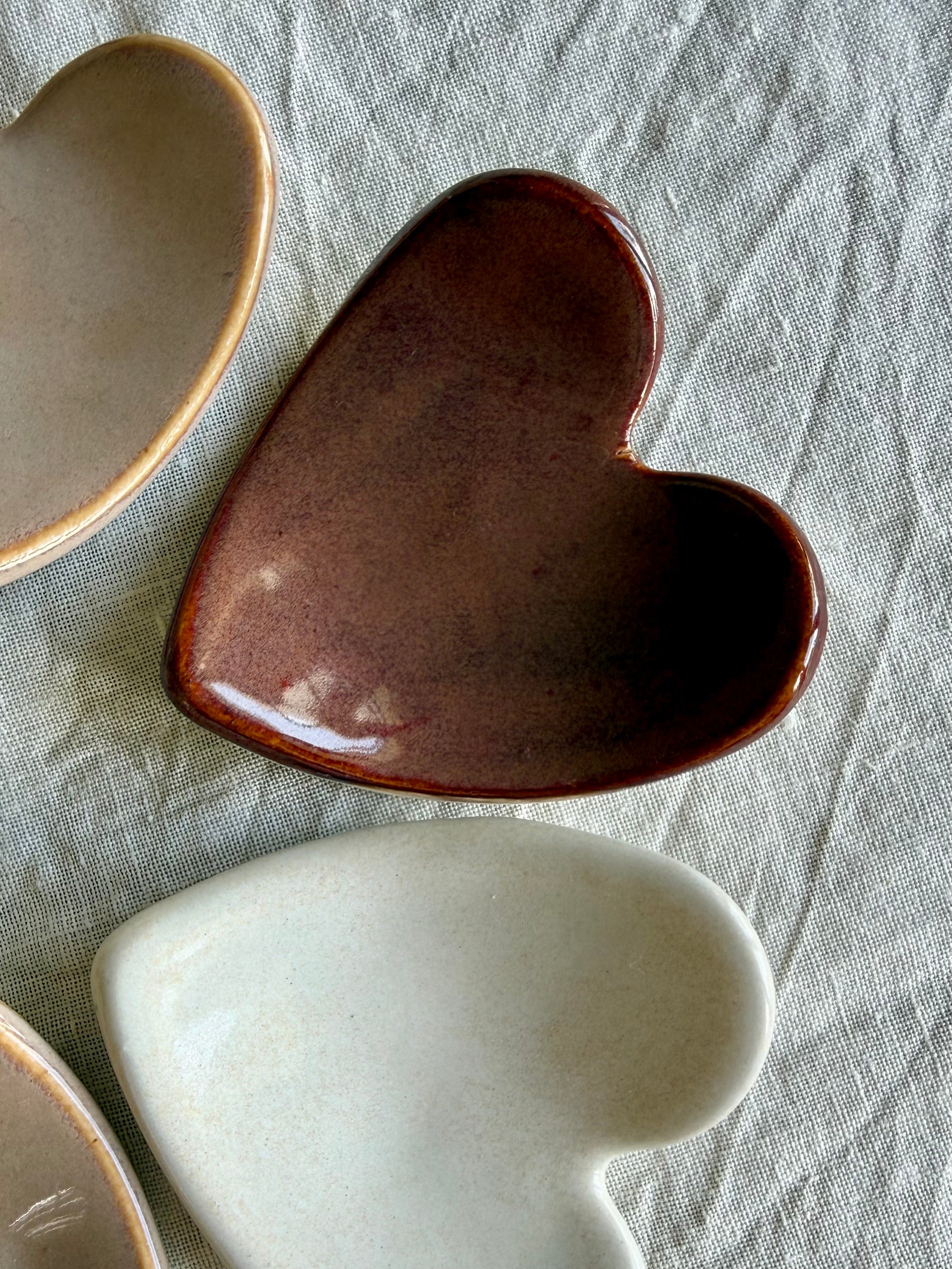 Handmade Trinket Dish | Heart Shaped | Jewellery