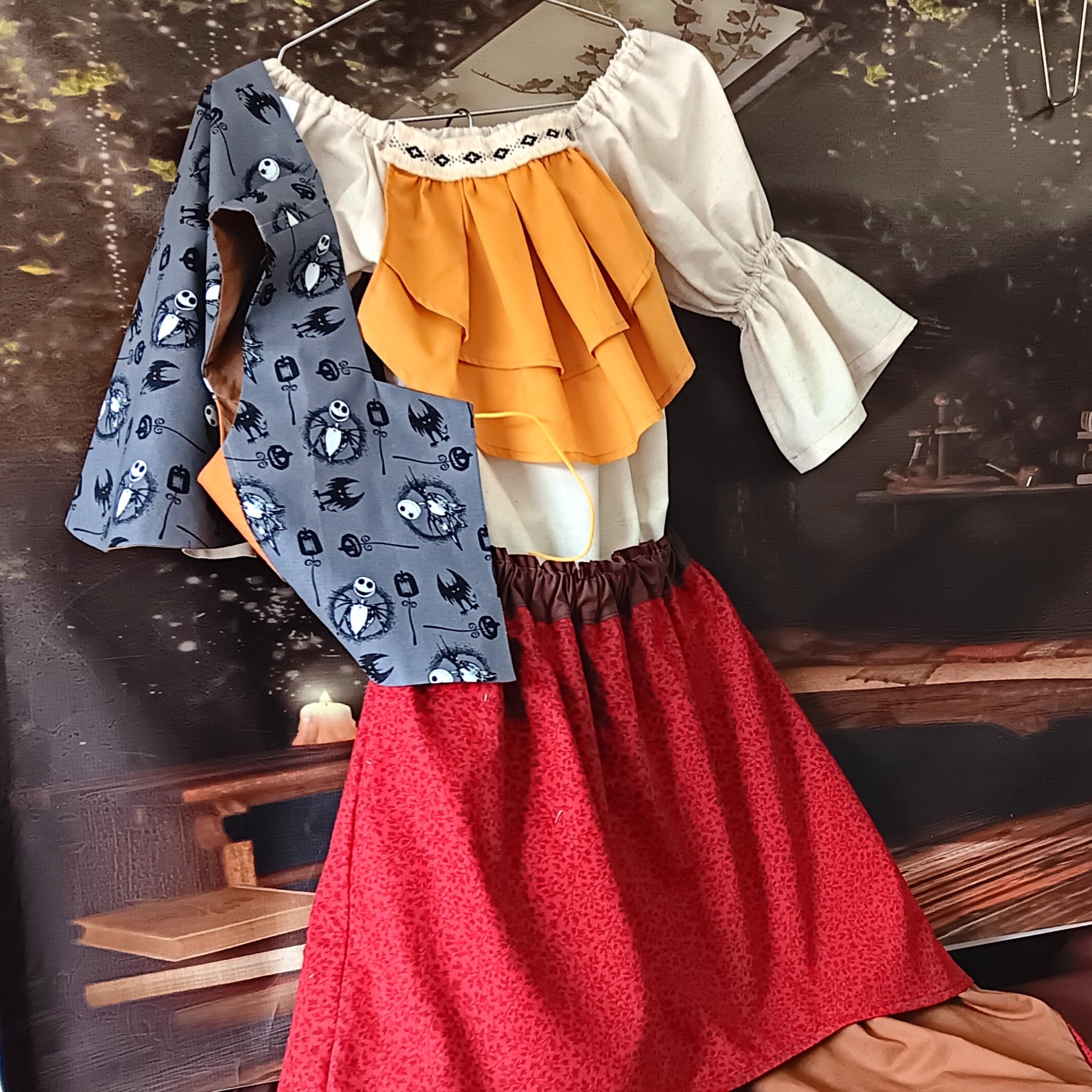 Girls Steampunk Renaissance Costume