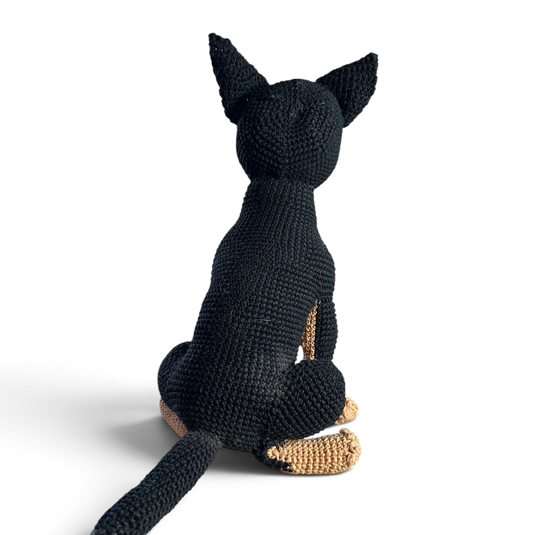 Handmade Crochet Portrait Dog - Made to Order