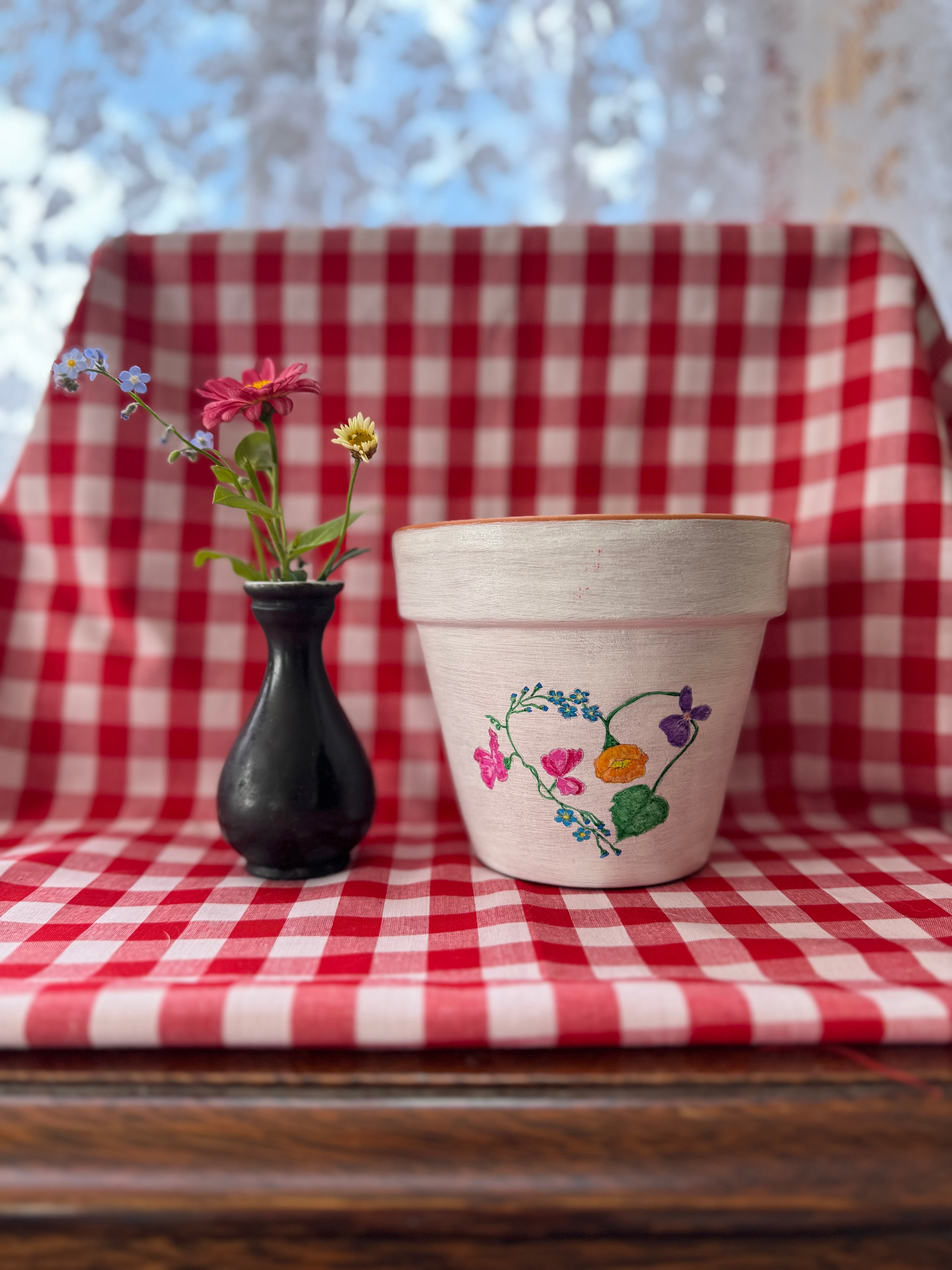 Scented Soy Potted Candles