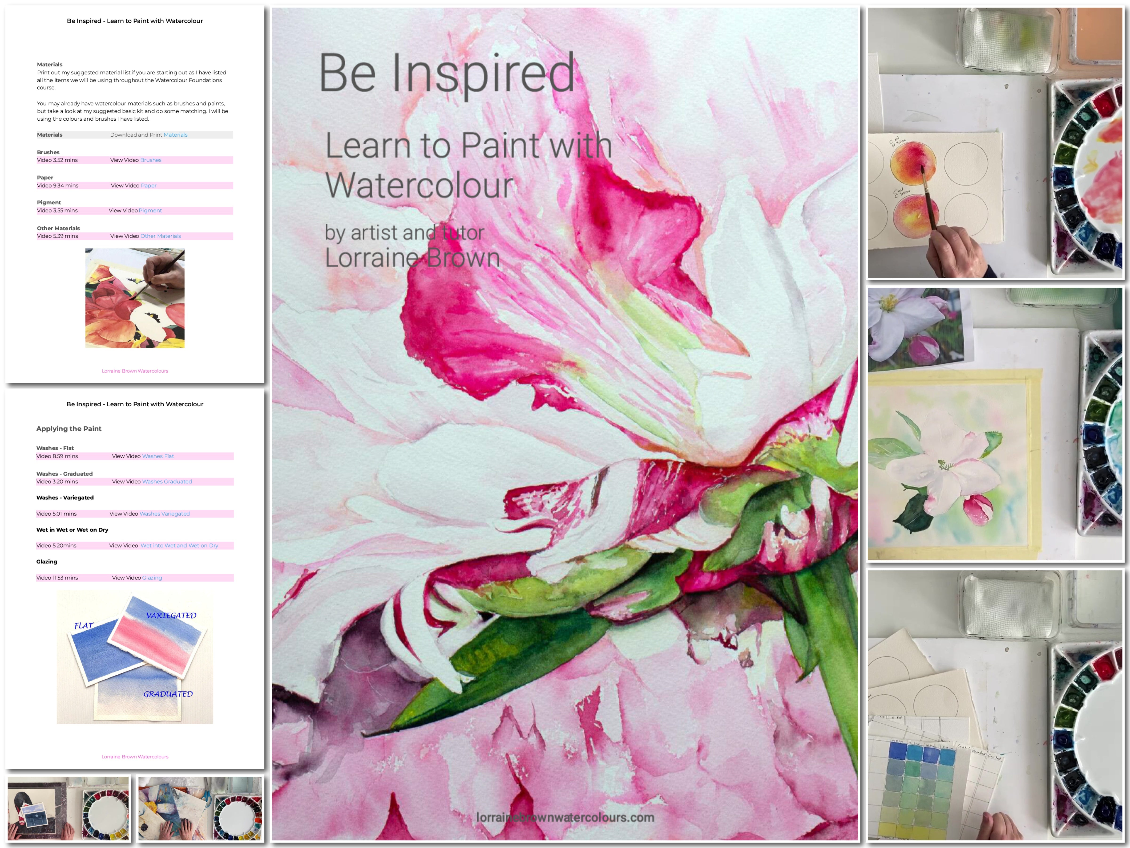 Be Inspired - Learn to Paint with Watercolour