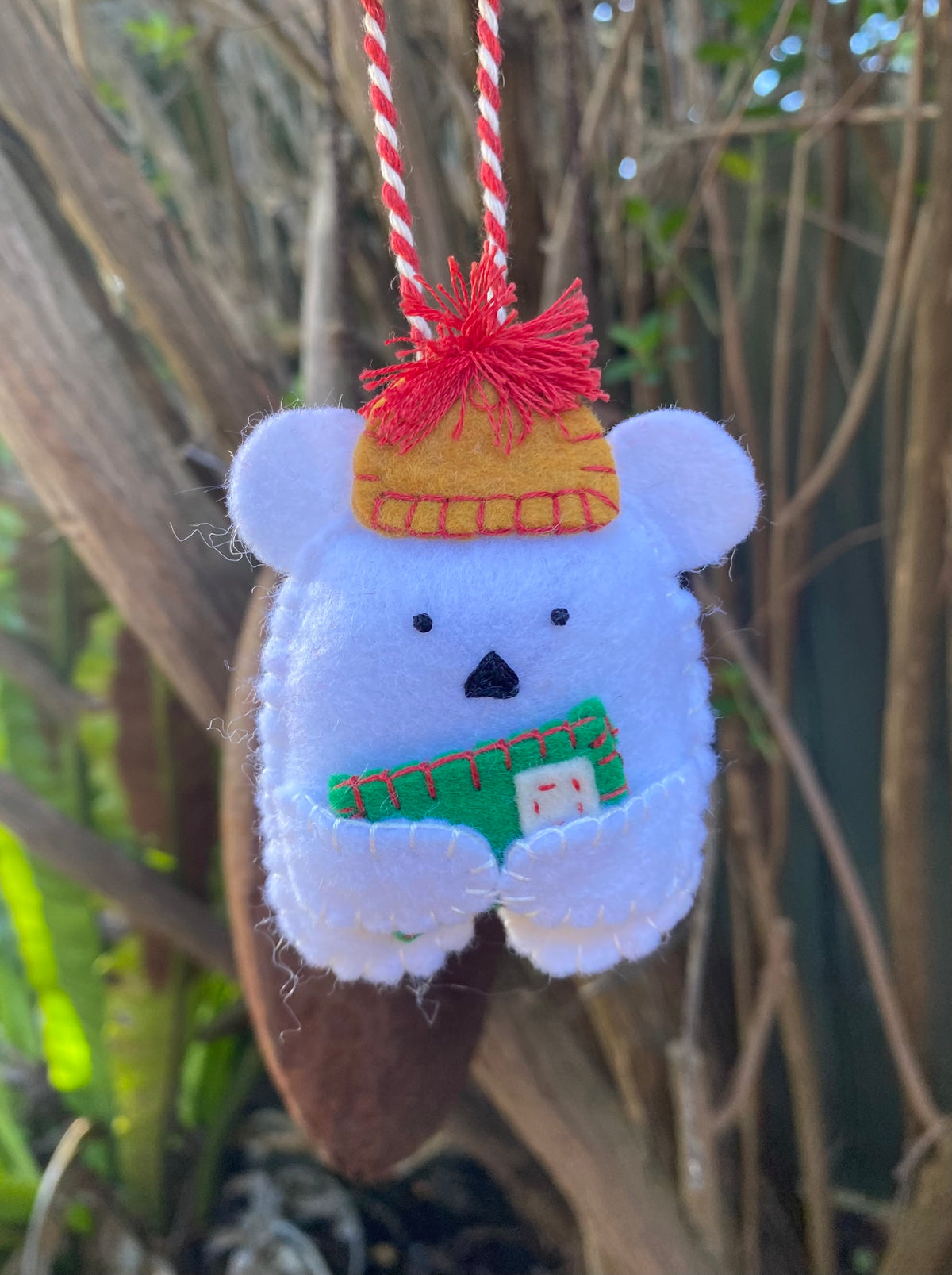 Christmas decorations - animal set of 5