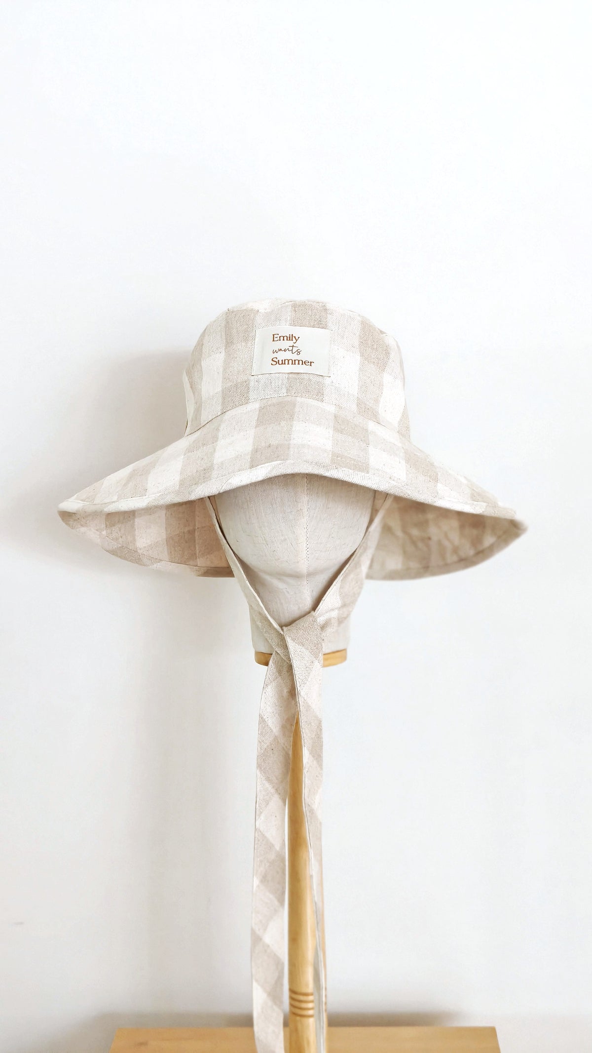 Adult Wide Brim Cotton Summer Sun Hat