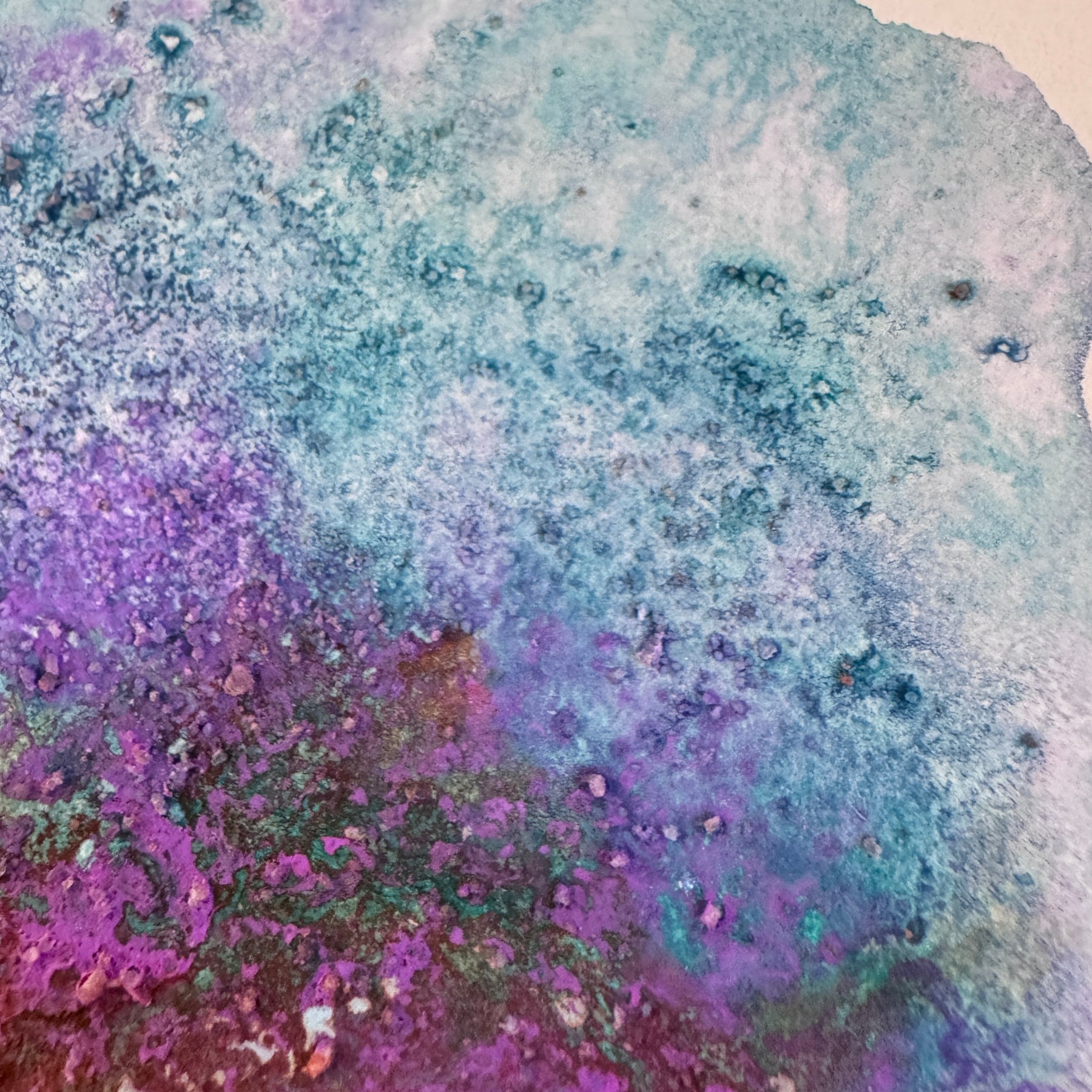 Liminal Light is an original abstract watercolour