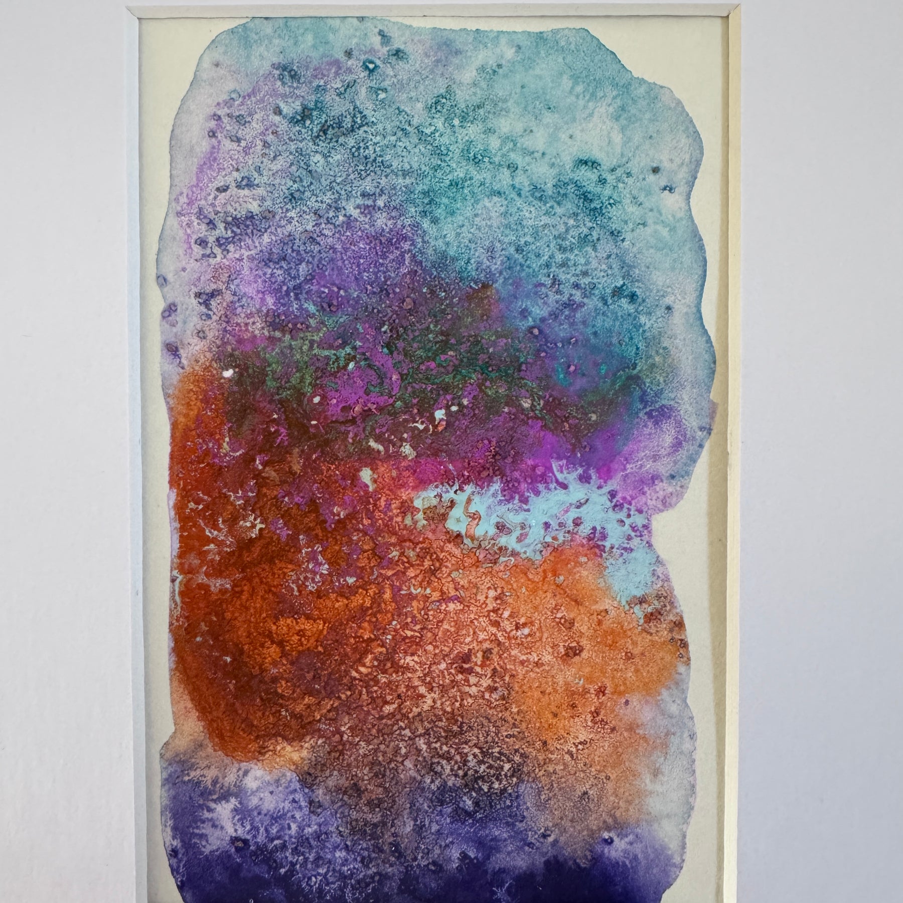 Liminal Light is an original abstract watercolour