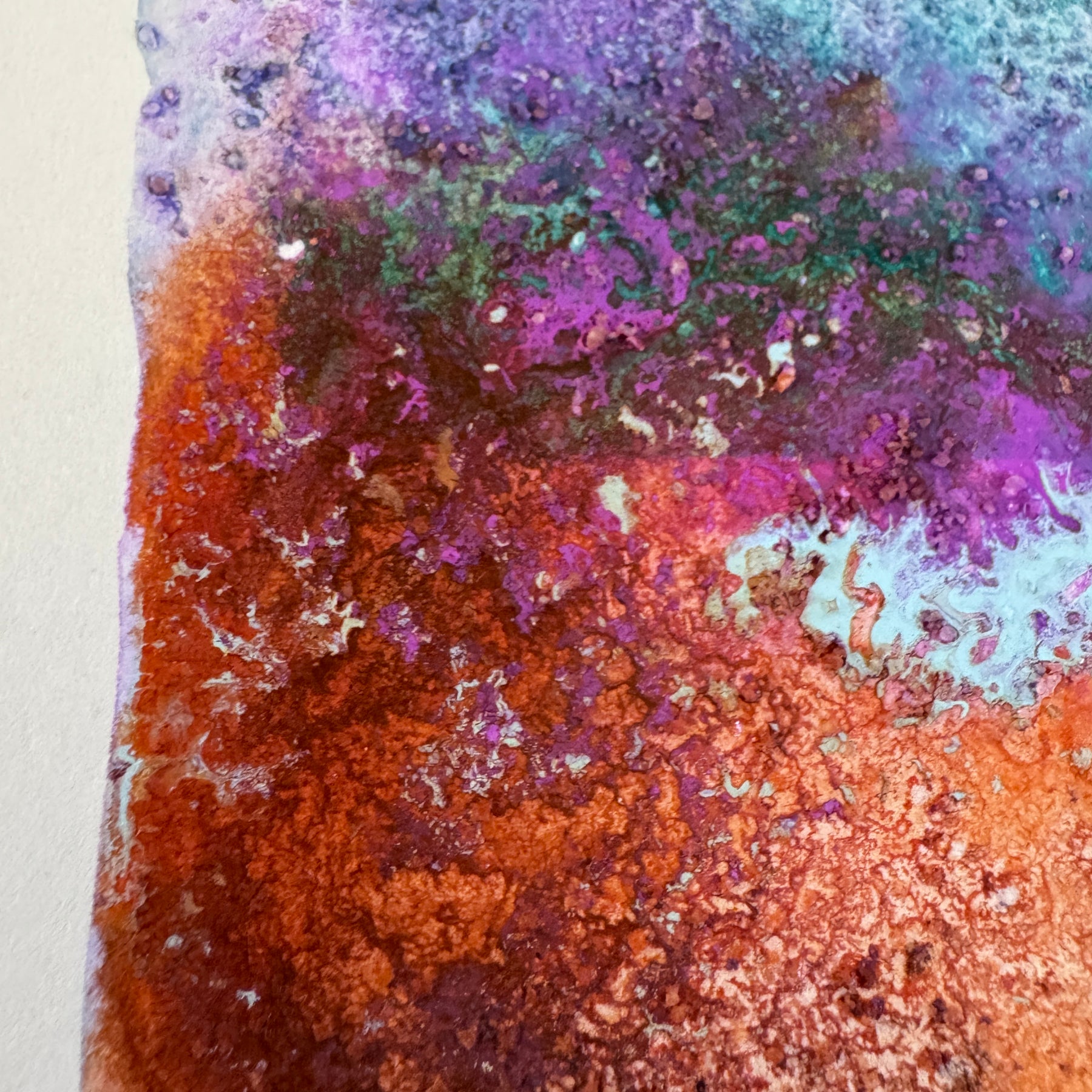 Liminal Light is an original abstract watercolour