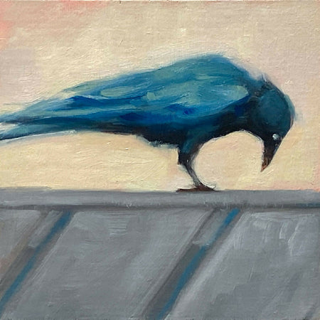 Raven 3 - original oil painting