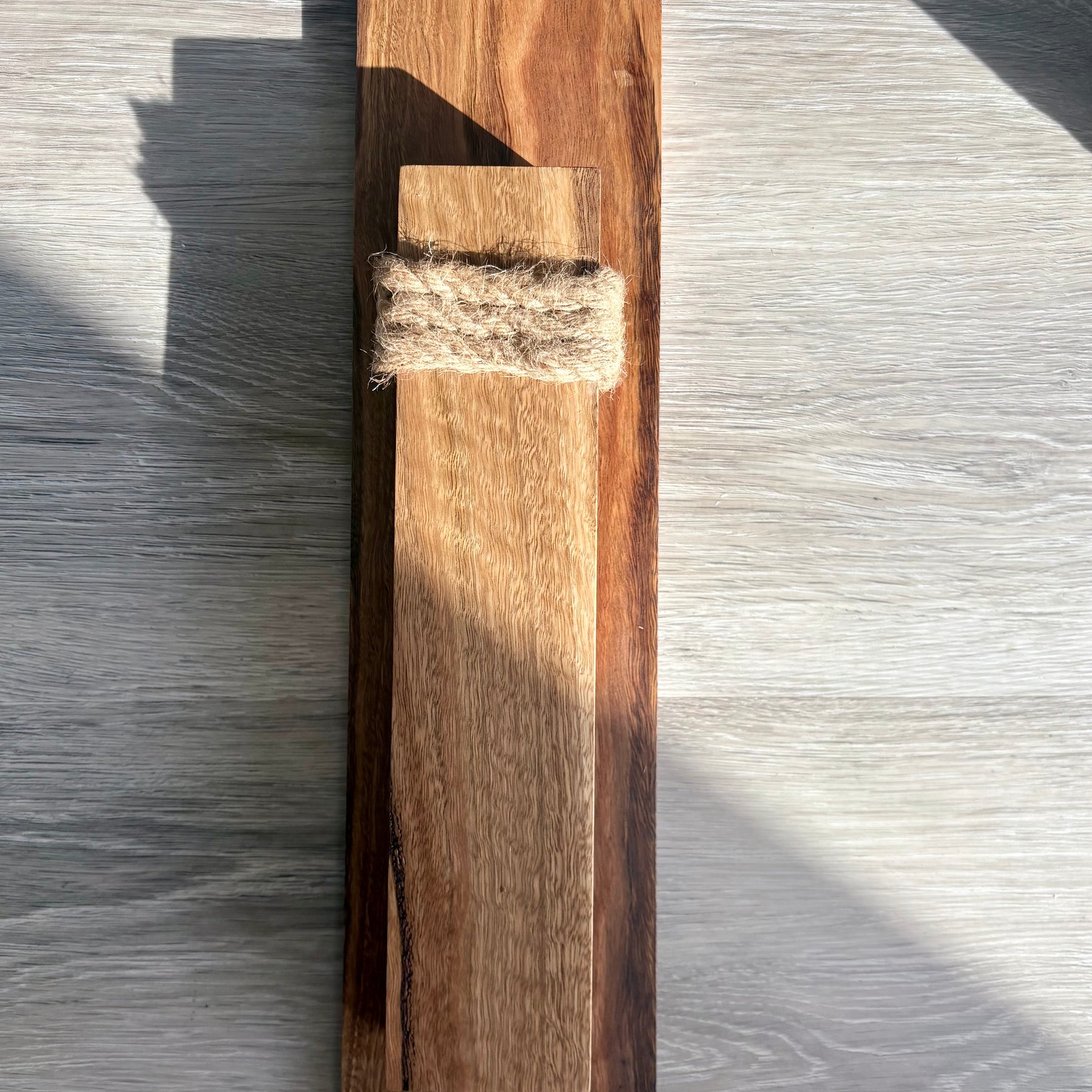 Spotted gum Wall pocket vase