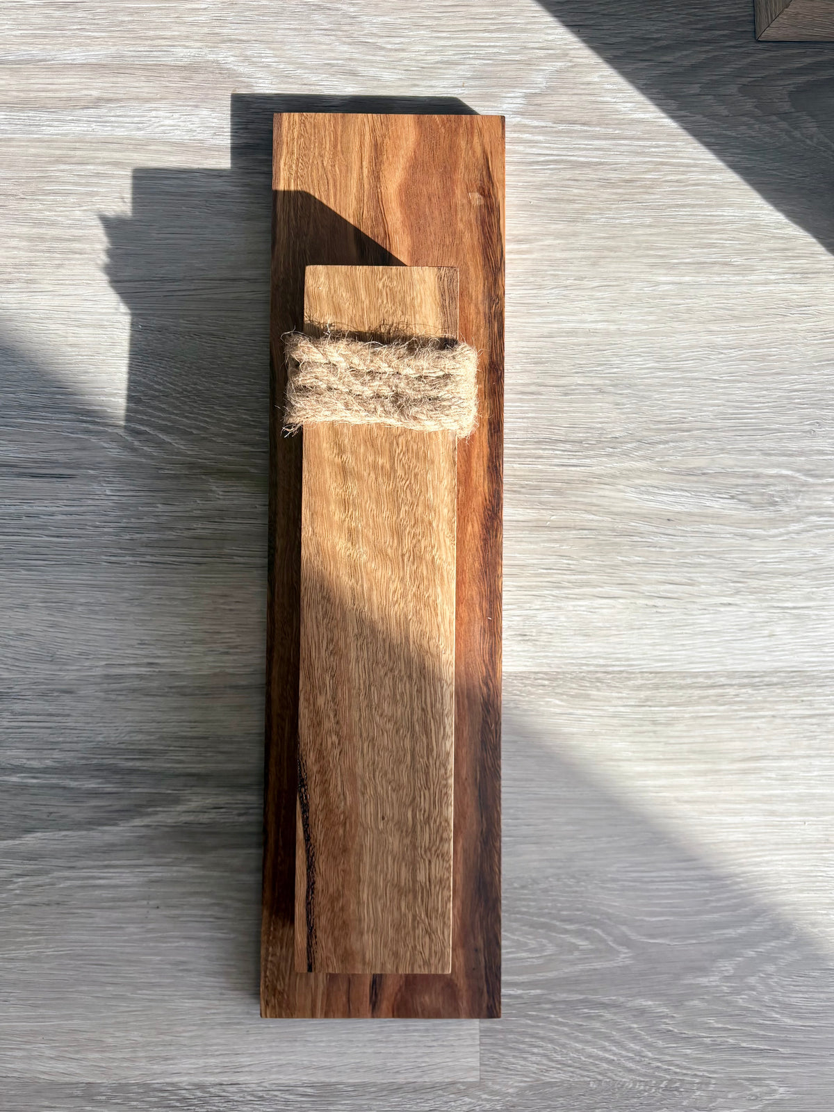Spotted gum Wall pocket vase