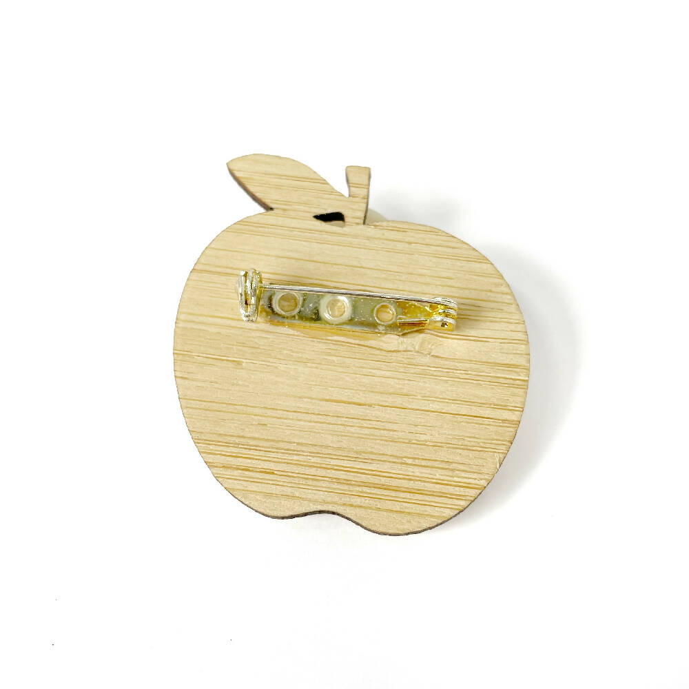 Apple Brooch