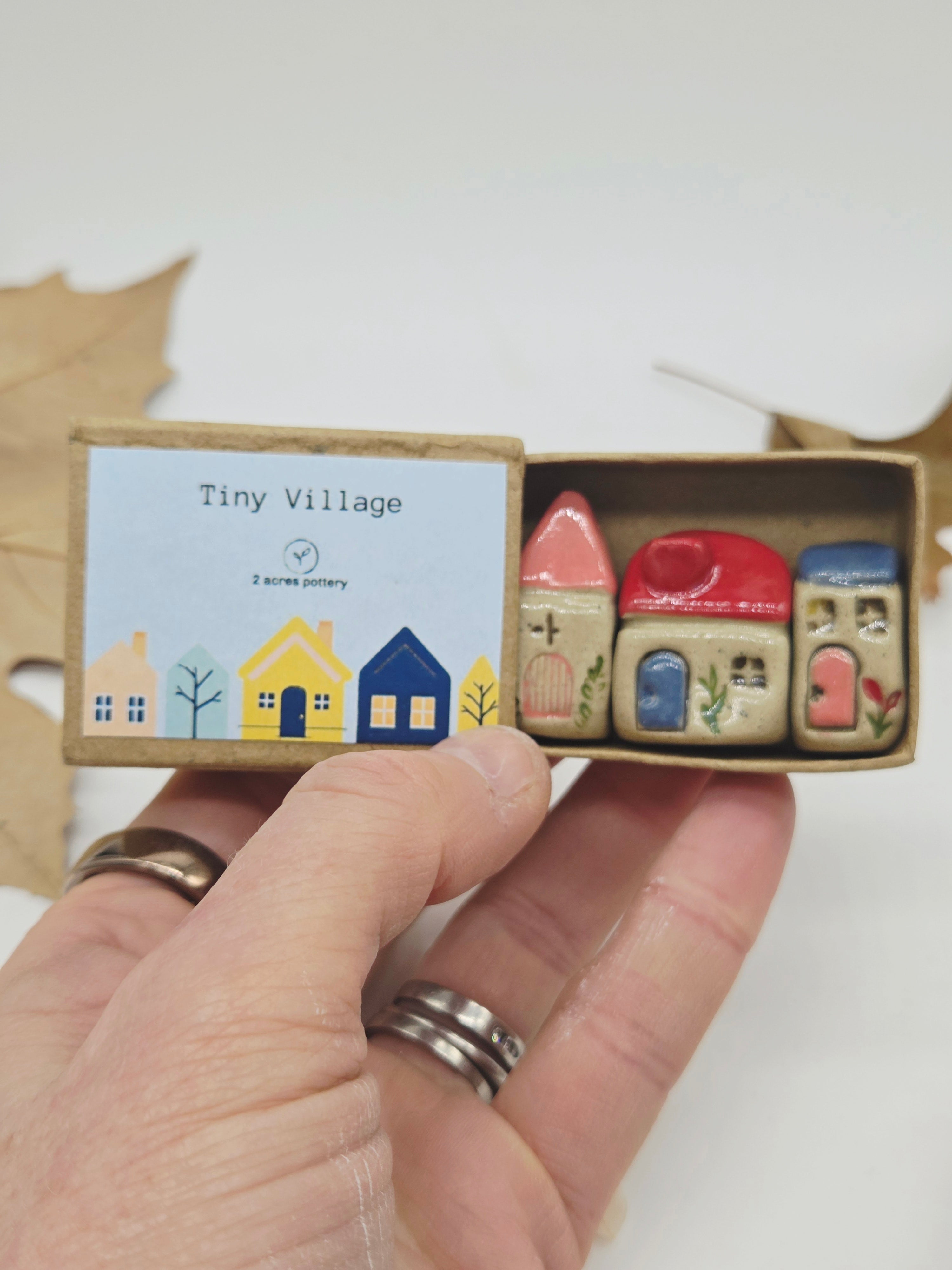 Tiny Ceramic Village - Lollipop Lane