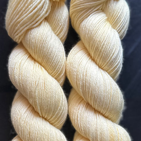 Duckling Yellow - 4ply Deluxe Hand Dyed Sock Yarn
