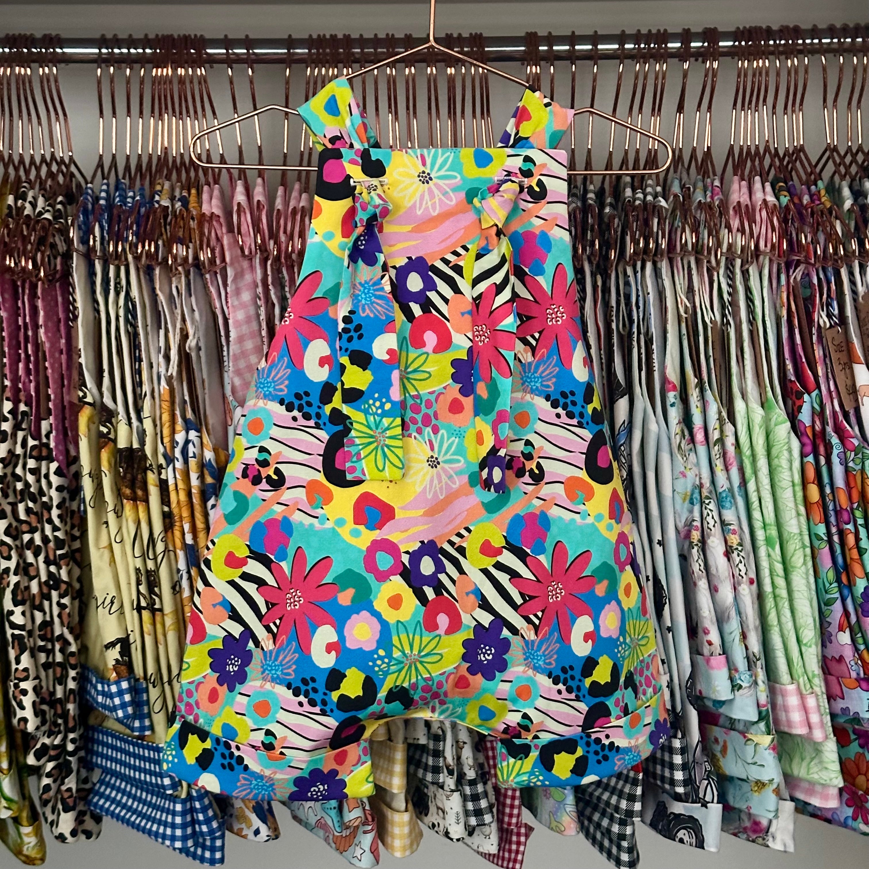 Flower Frenzy Handmade Overalls/Flowers Collection