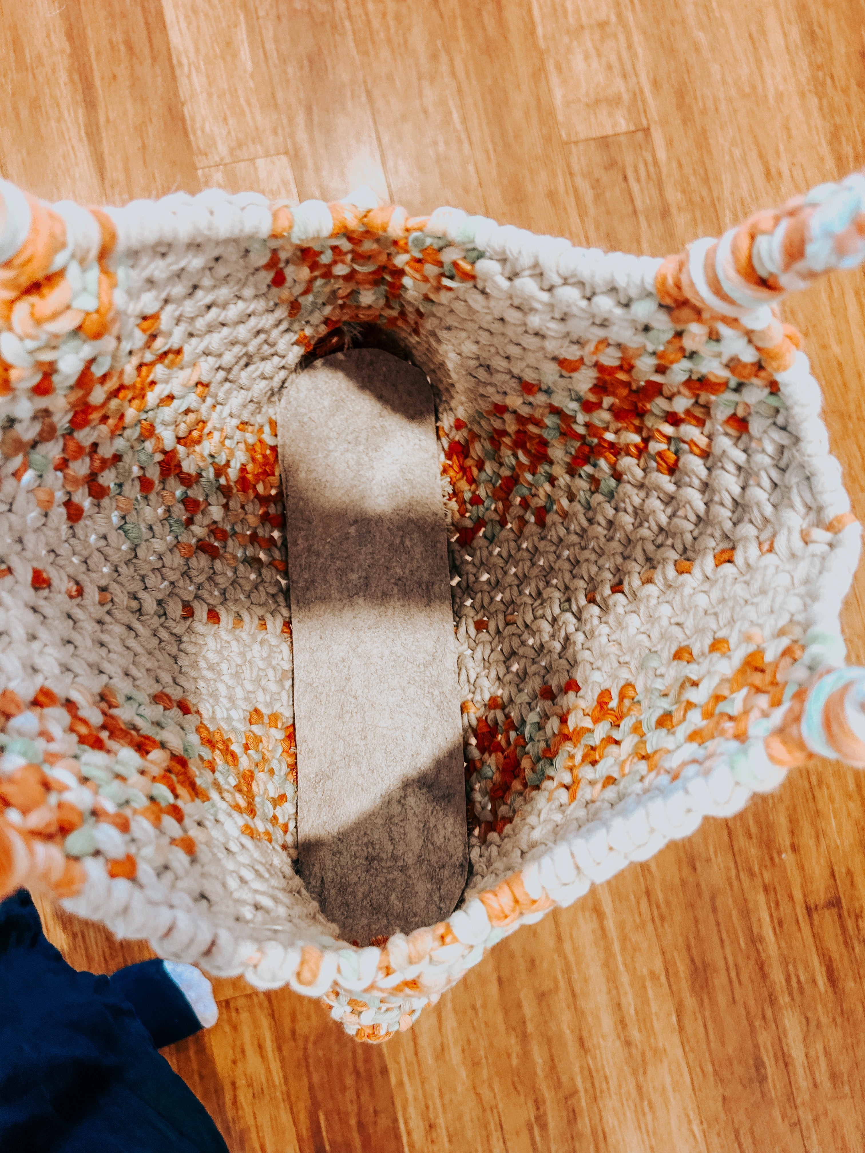 Handmade Linen & Cotton Shoulder Bag