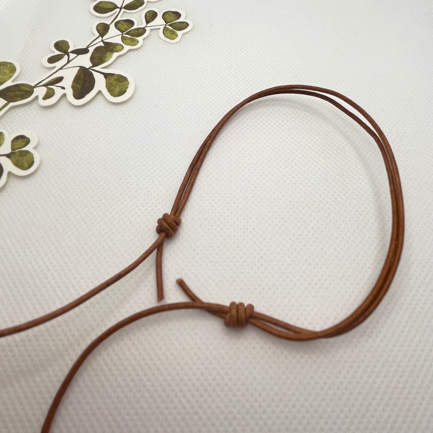 Handmade Adjustable Necklace - Lavender Grove