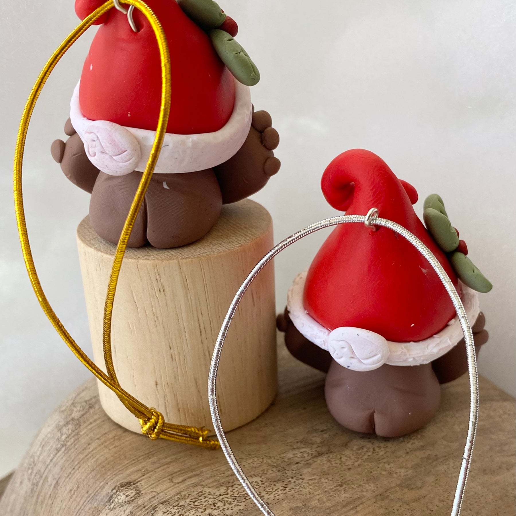 Baby Gnome – Handcrafted ornament or Desk Friend