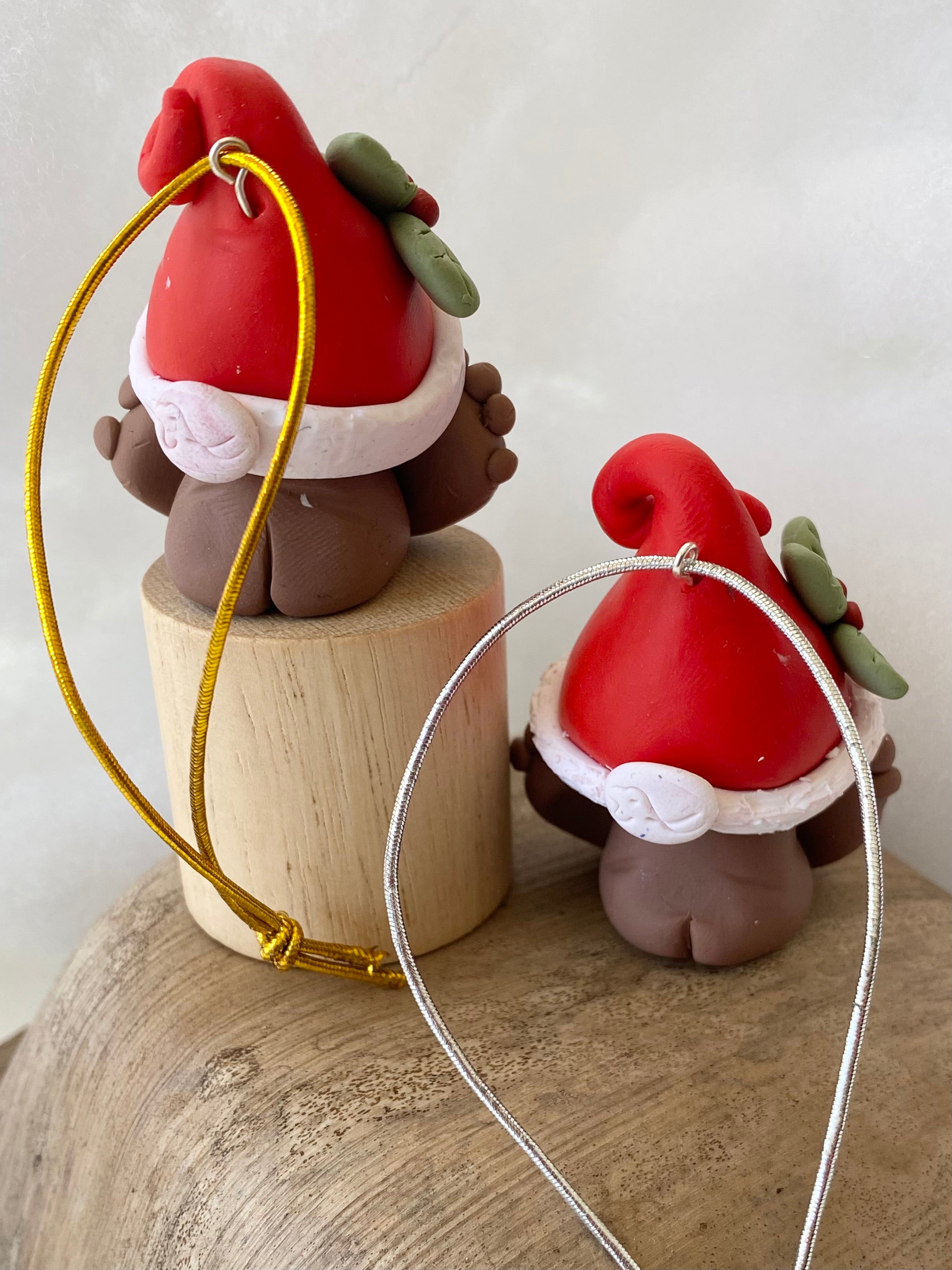 Baby Gnome – Handcrafted ornament or Desk Friend