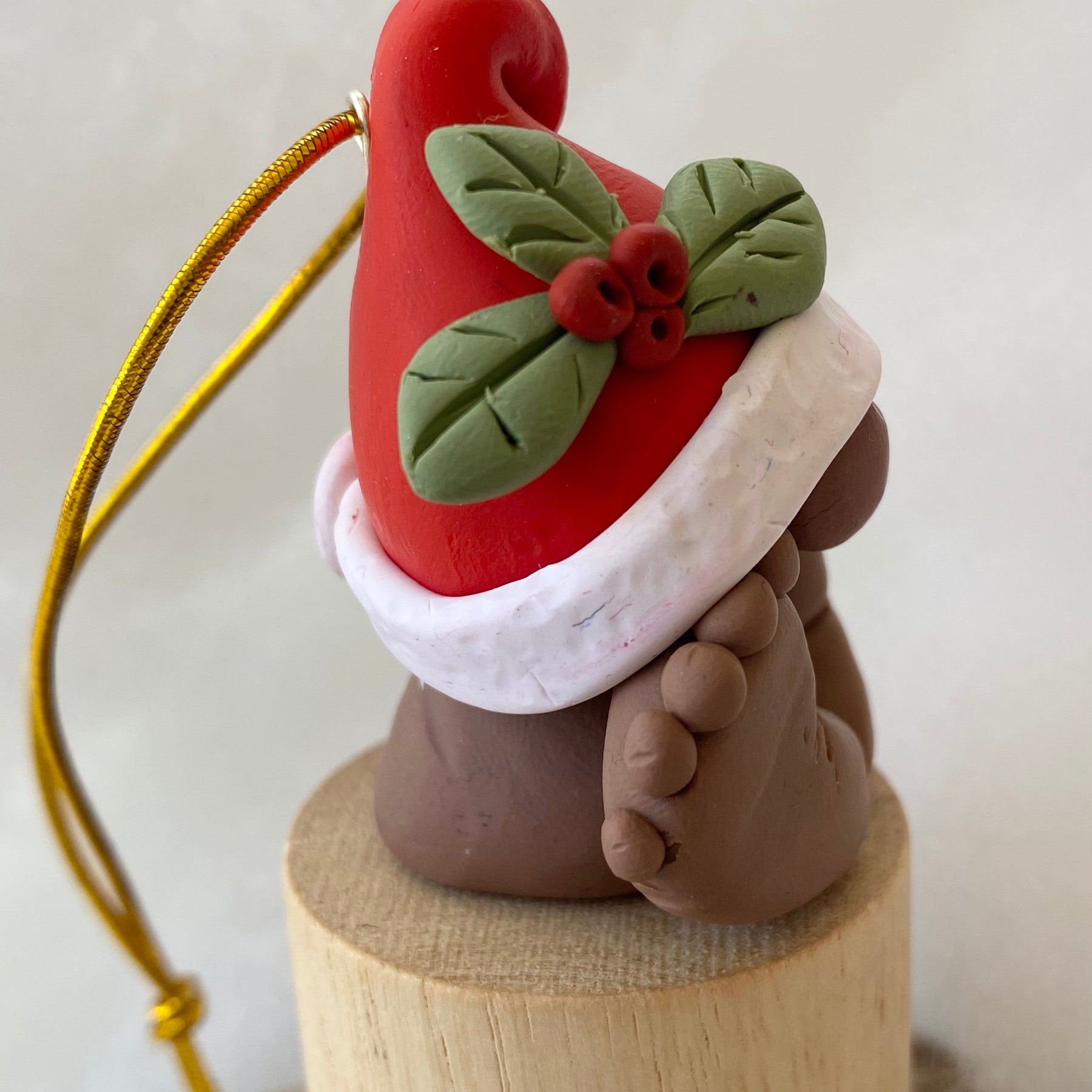 Baby Gnome – Handcrafted ornament or Desk Friend