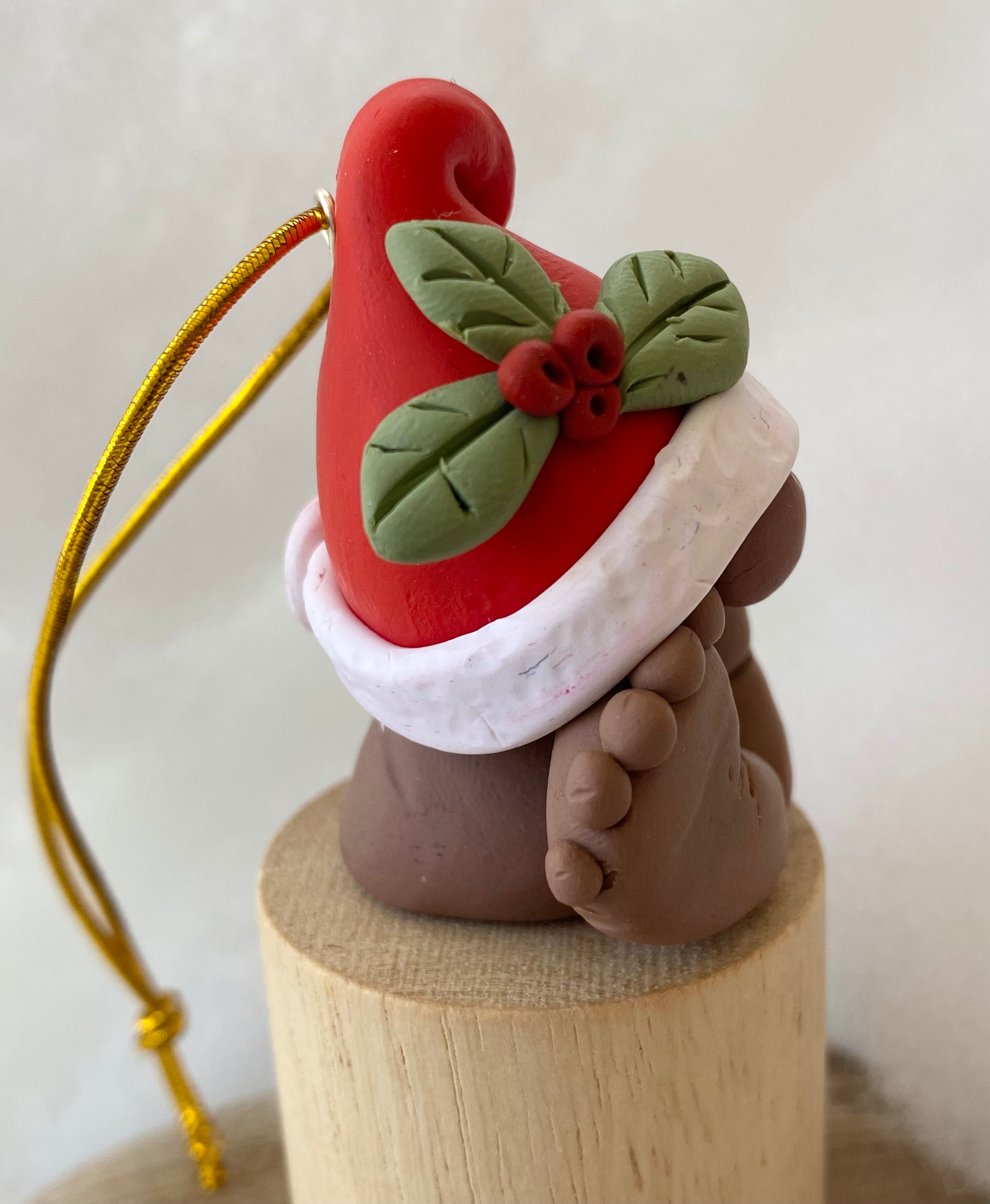 Baby Gnome – Handcrafted ornament or Desk Friend