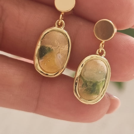 Sage Marble Ovals