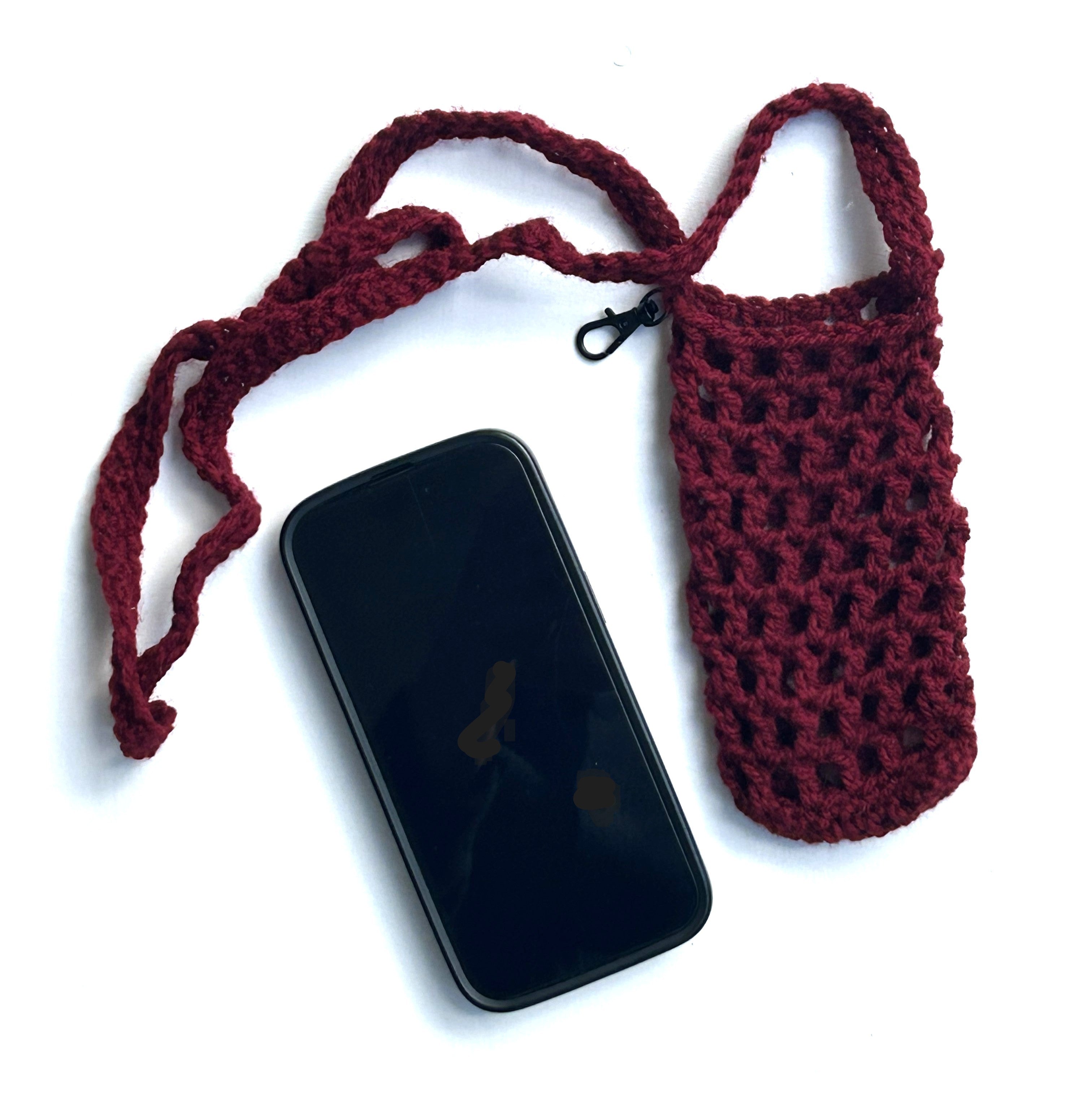 Mobile Phone Holder - Crochet