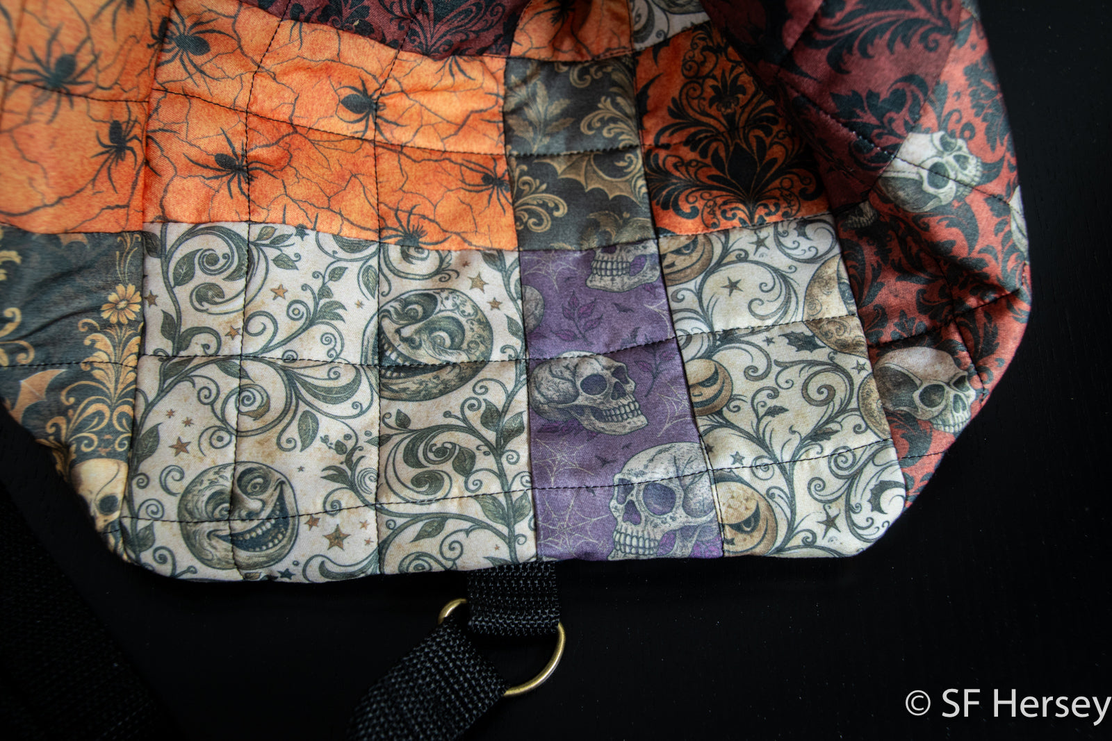 Halloween Cross-body Drawstring Sling Bag