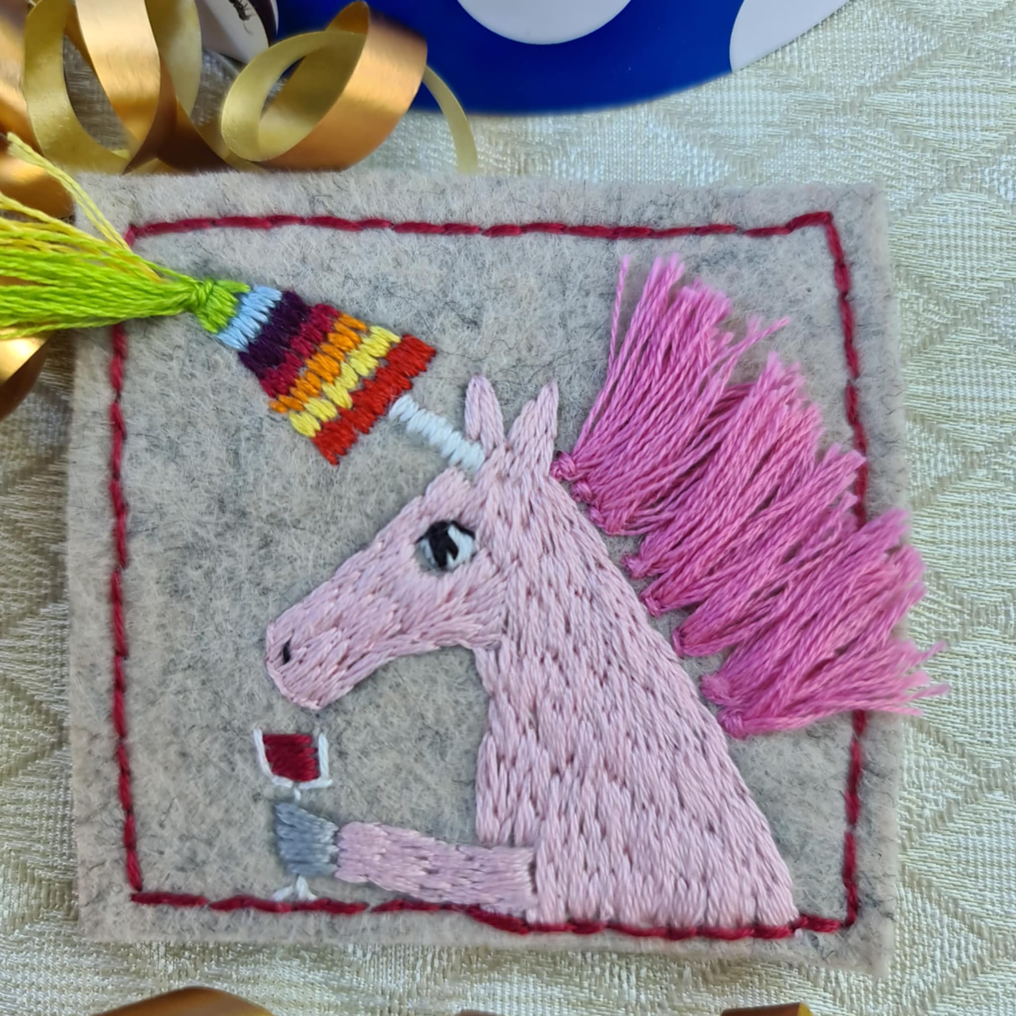 Unicorn Brooch