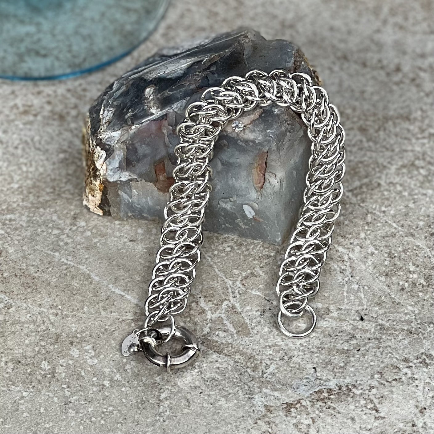 Sterling Silver Bracelet - "GSG"