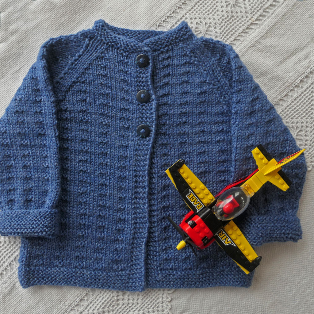 Jacket/cardigan.  Size 1-2. Handmade.  Wool & bamboo