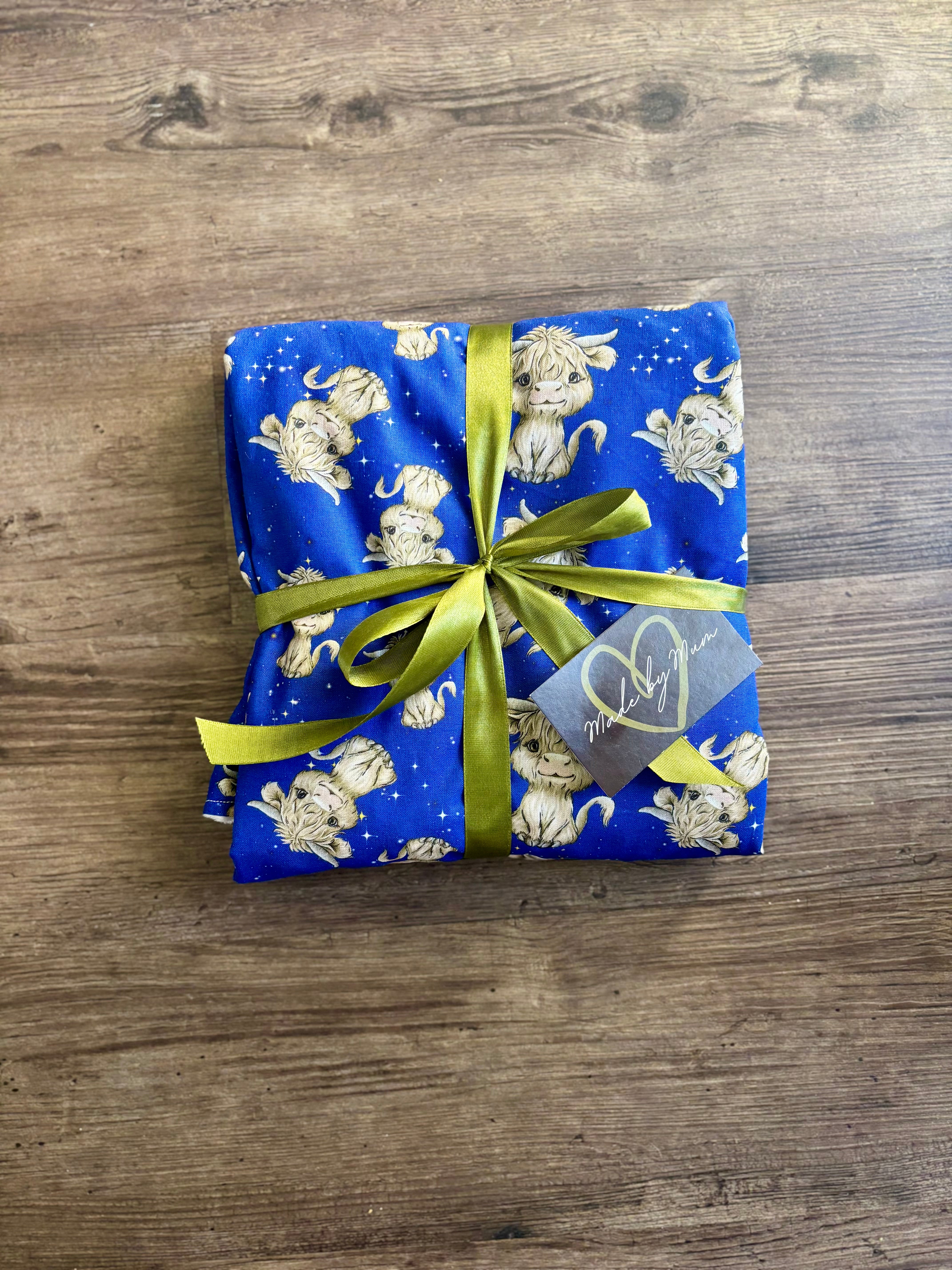 Highland Cow Toddler Blanket