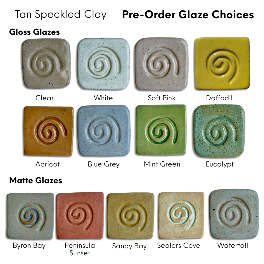 CUSTOM - Ceramic Garlic/Ginger Grater + Herb Stripper in Tan Speckled Clay