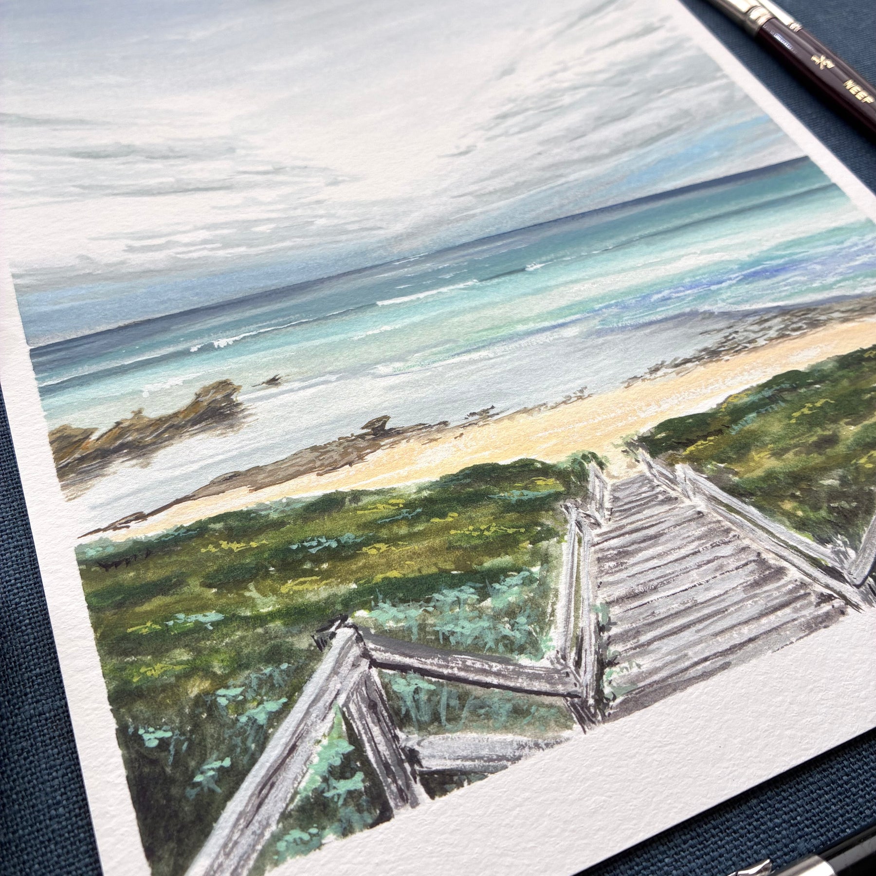Wall Art - A4 Print - Sphinx Rock and Steps