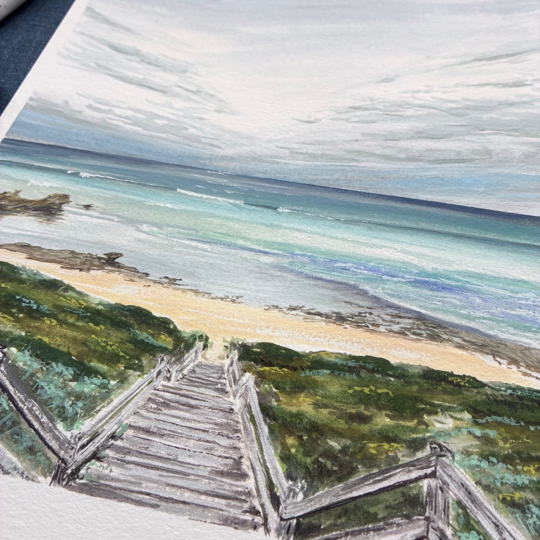 Wall Art - A4 Print - Sphinx Rock and Steps