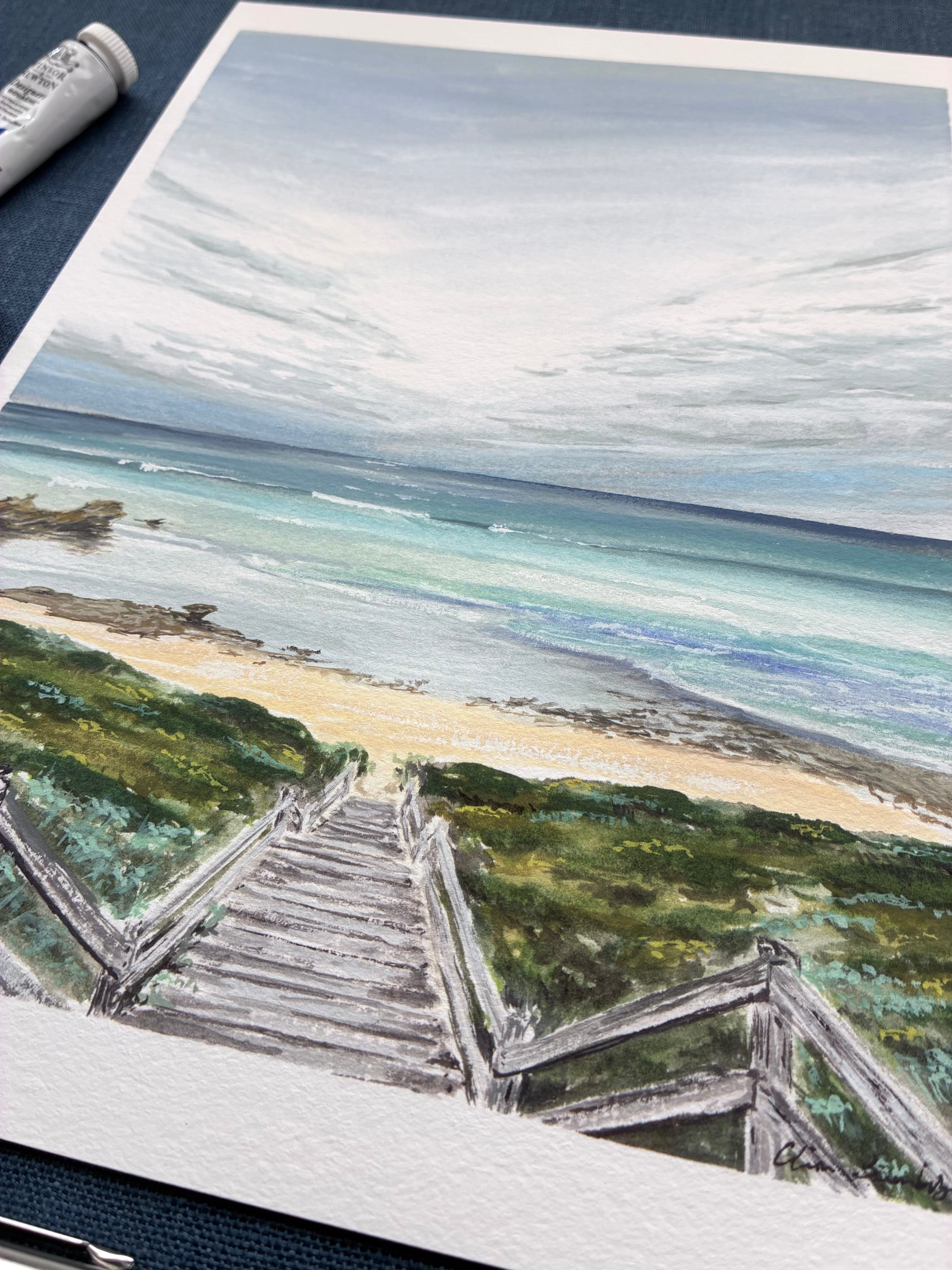 Wall Art - A4 Print - Sphinx Rock and Steps