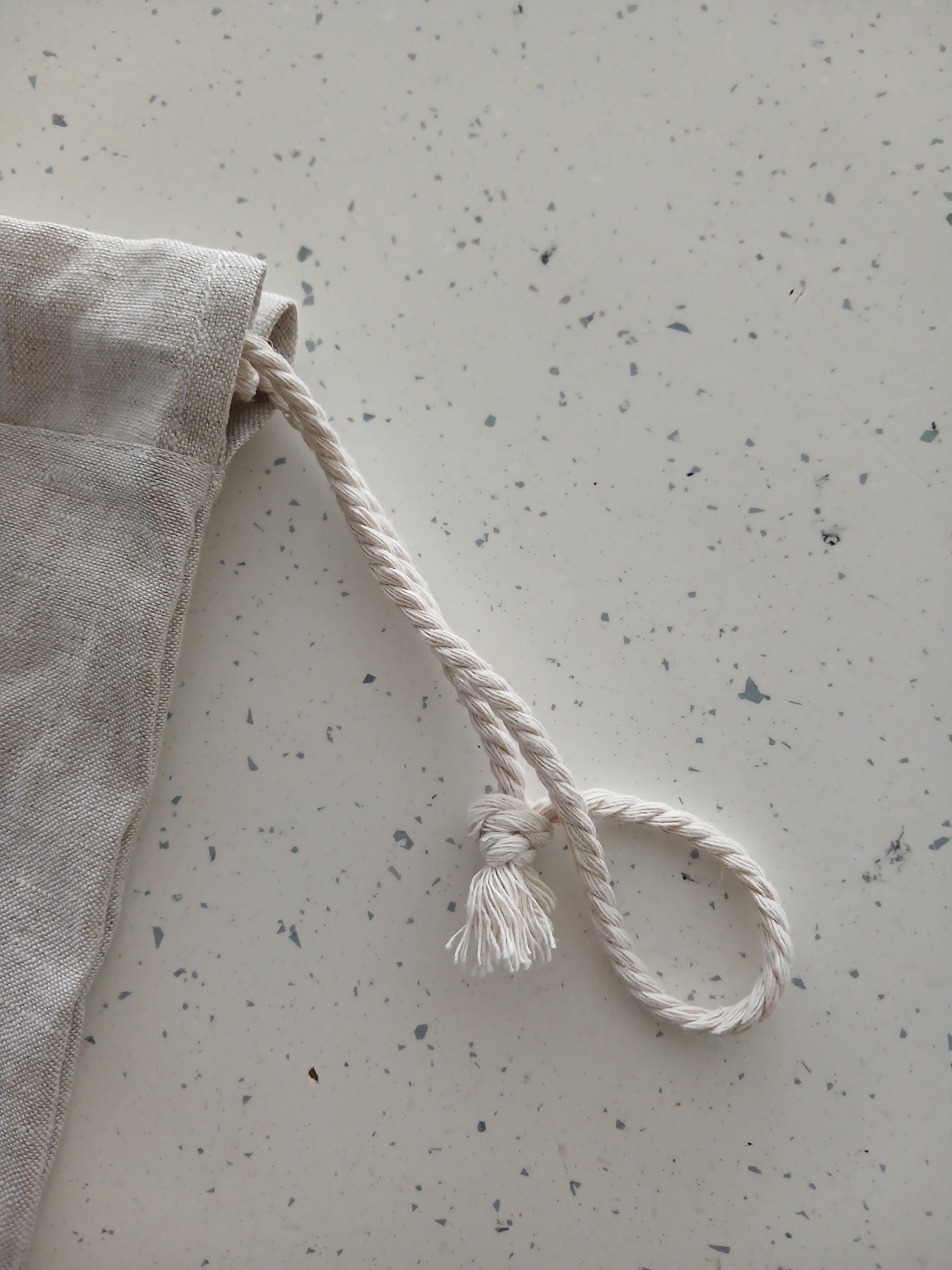 Reusable Linen Bread Bag