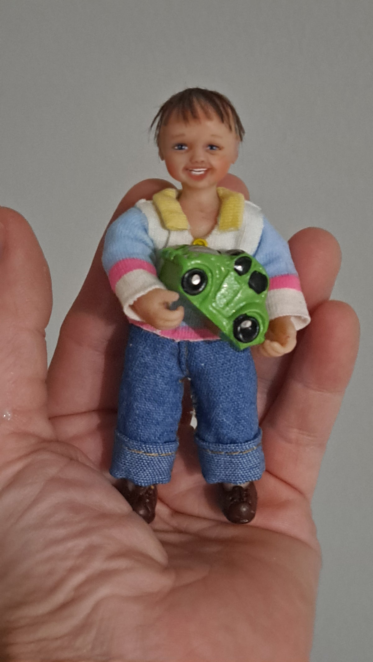 1:12 scale doll/ Polymer clay OOAK doll
