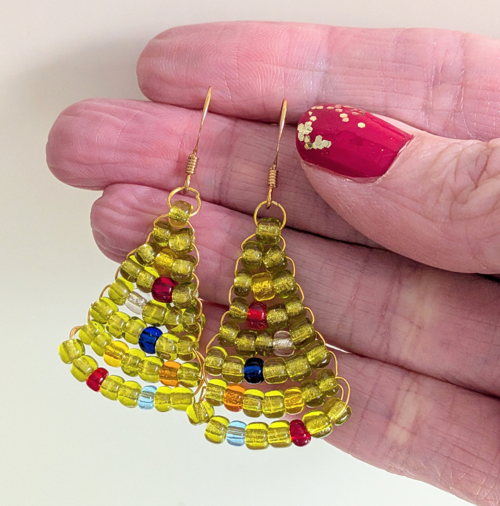 Christmas Jewellery Christmas Tree Earrings