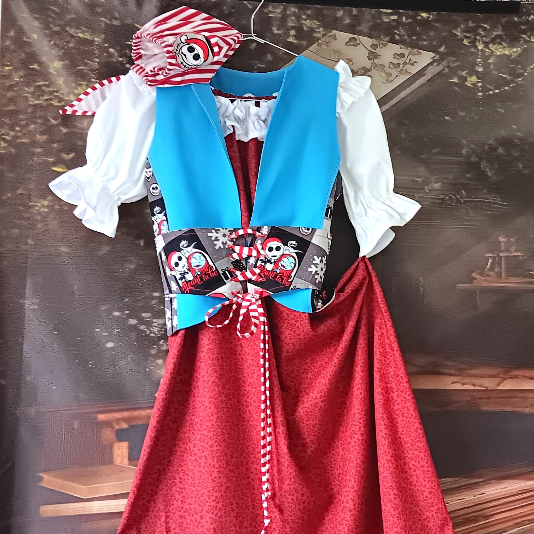 Girls Buccaneer Pirate Costume
