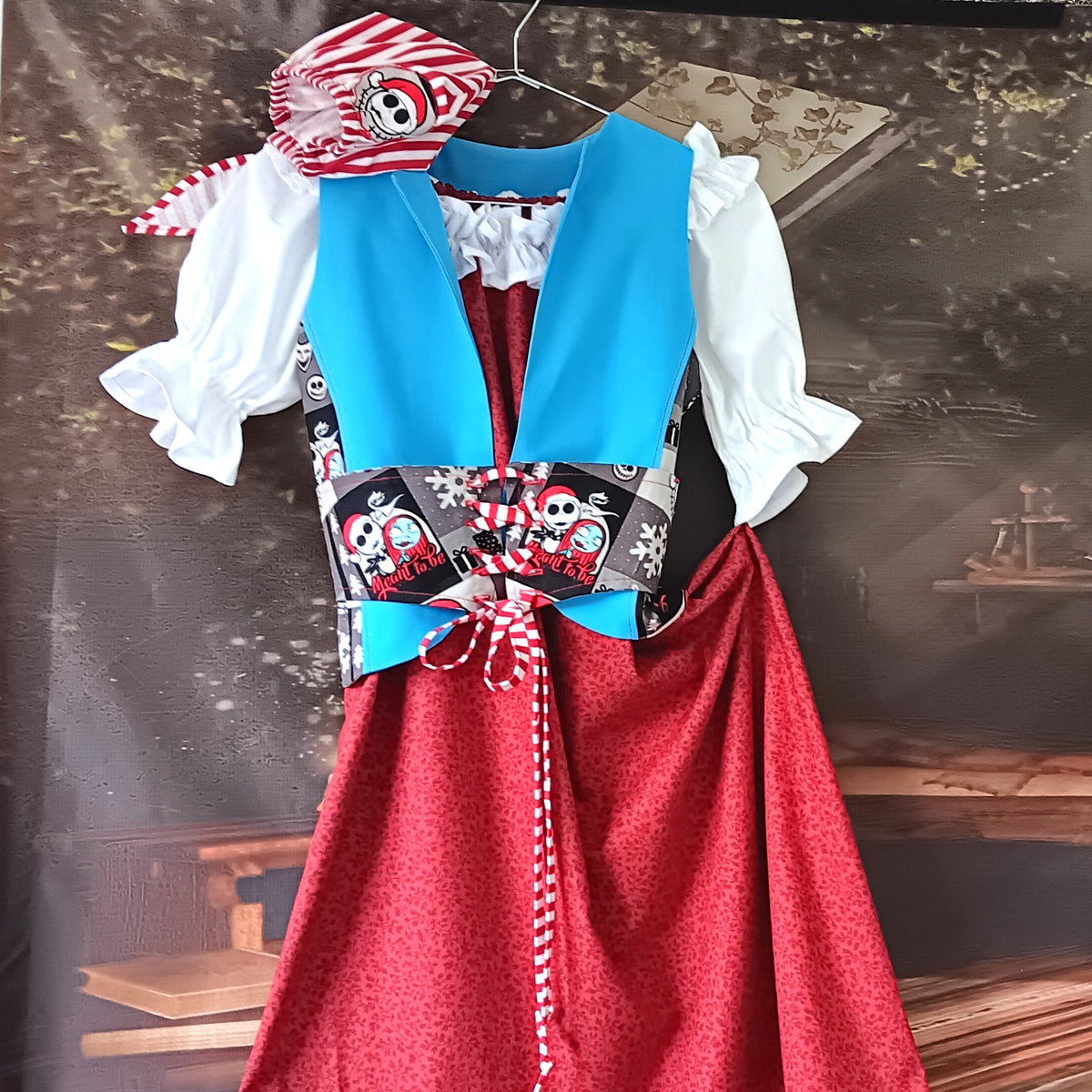 Girls Buccaneer Pirate Costume