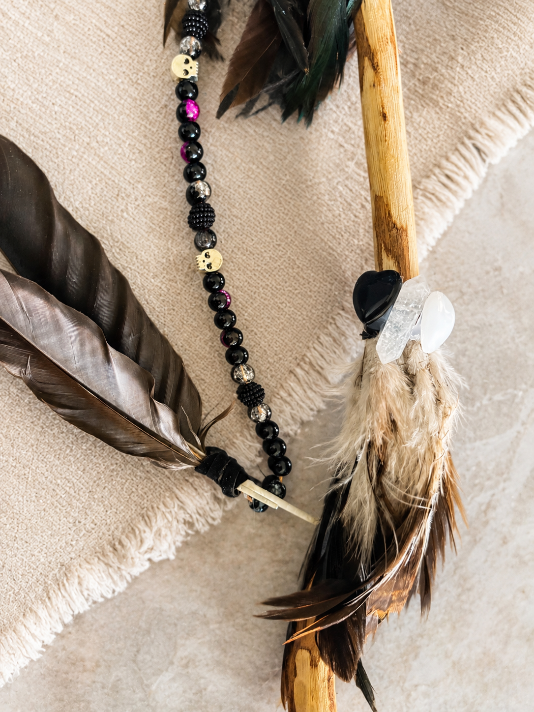 XL DEER Rattle - One of the Best! 🖤