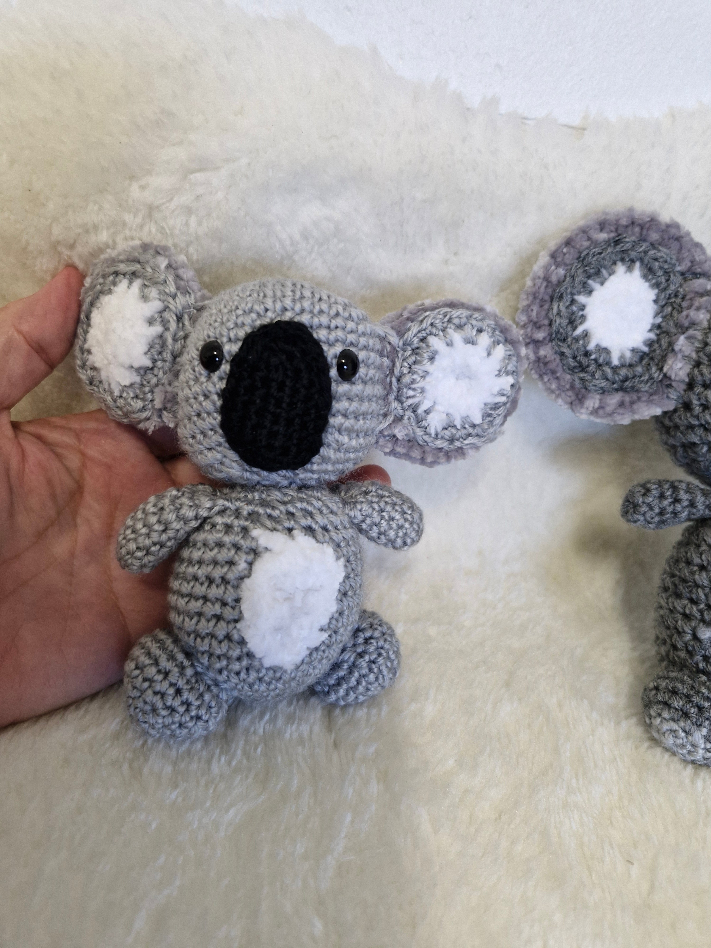 The Aussie Duo: Premium Hand-Crocheted Koalas