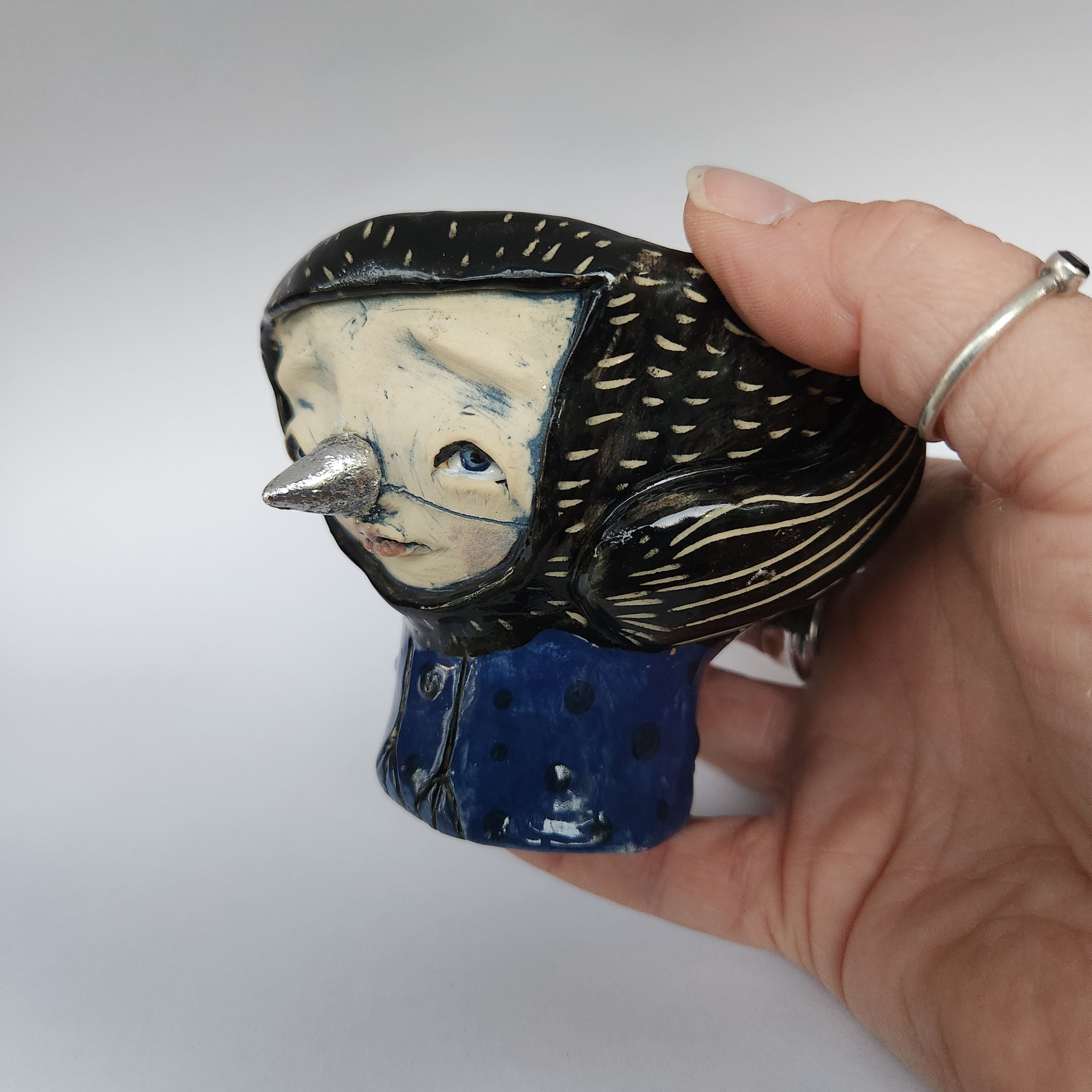 Treasure keeper, clay bird