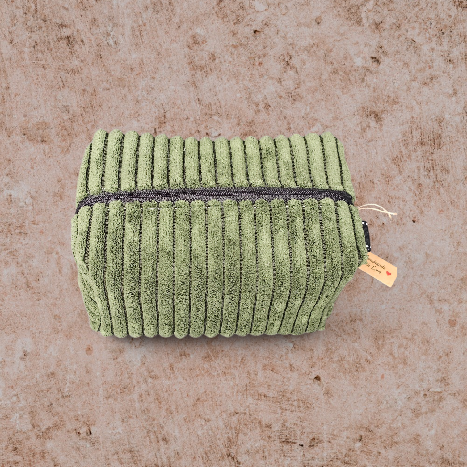 Boxy Makeup Pouch – Handmade & Sustainable