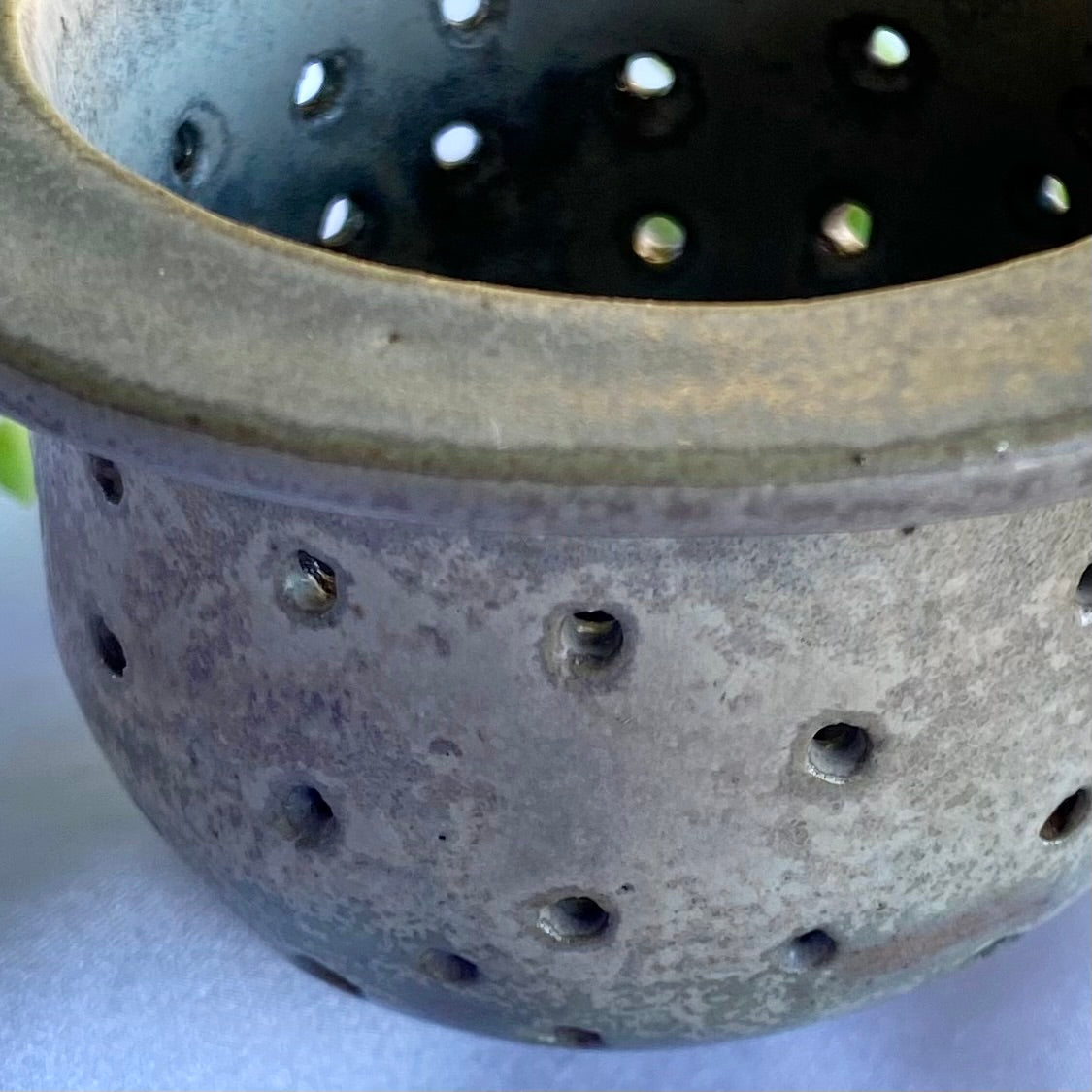 Ceramic Loose Leaf Tea Infuser|Strainer|Handmade Pottery
