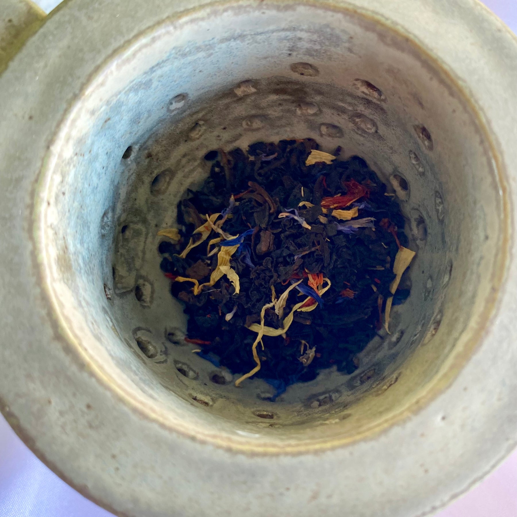 Ceramic Loose Leaf Tea Infuser|Strainer|Handmade Pottery